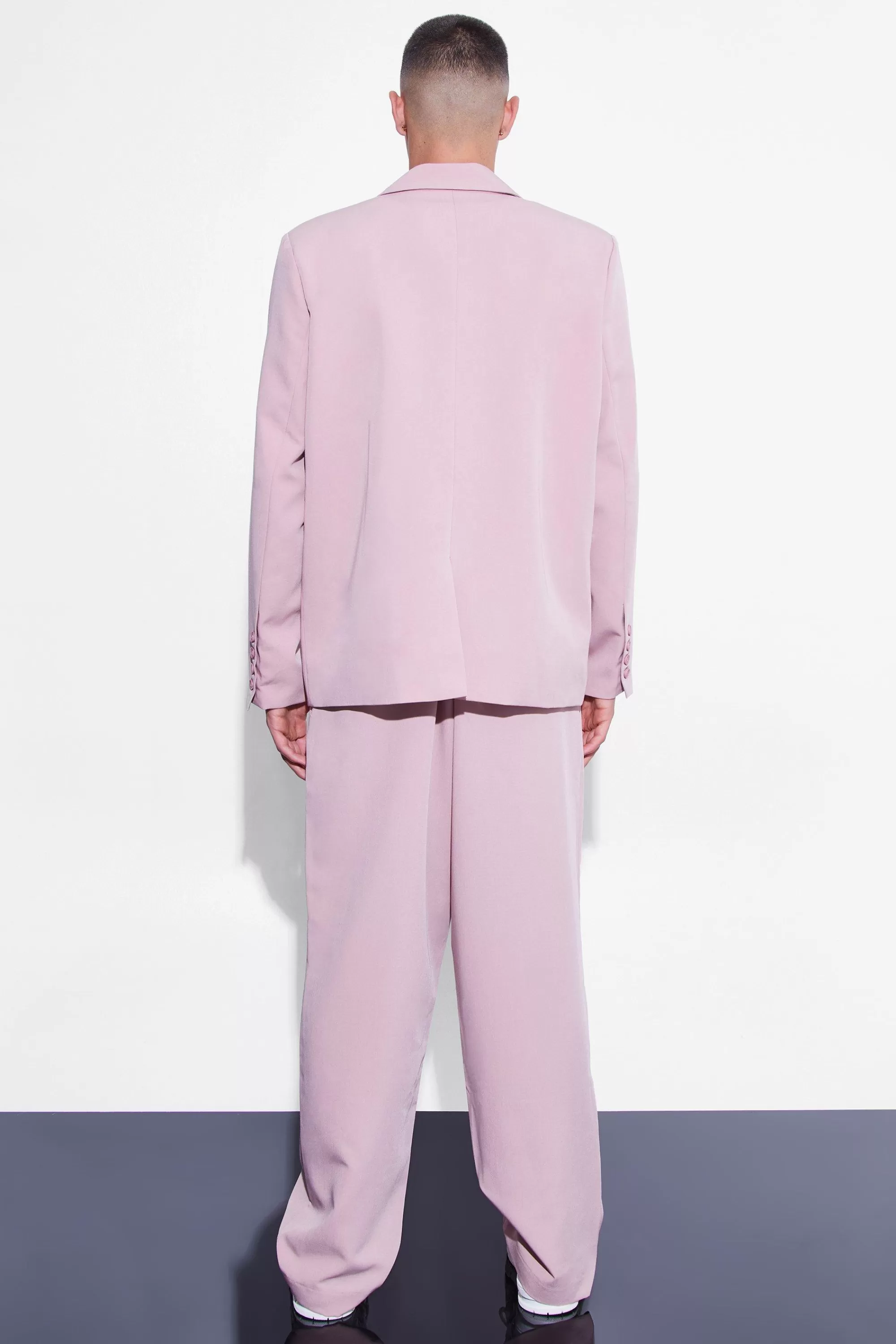 boohooMAN Oversized Single Breasted Suit Jacket | UK