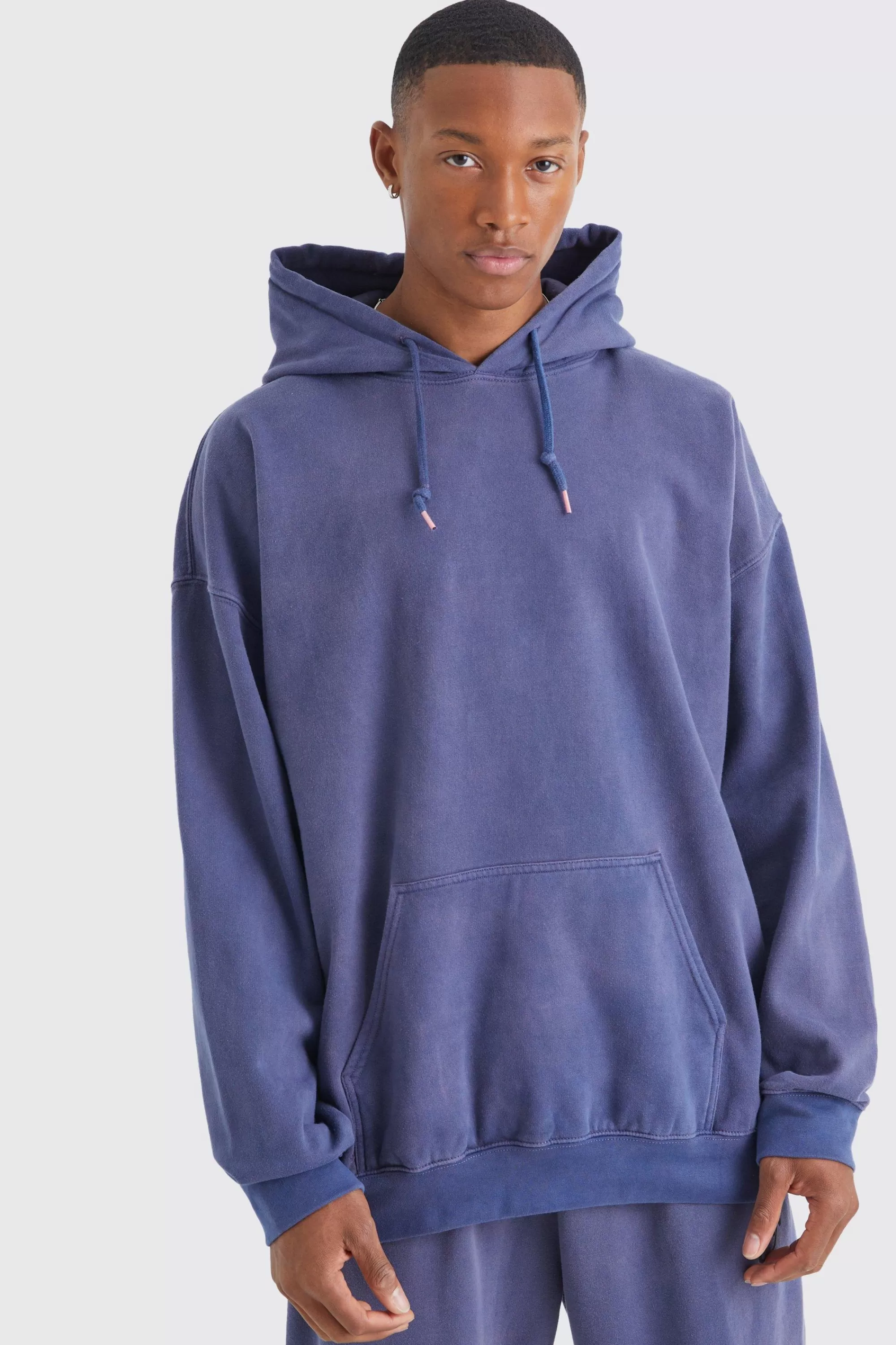 boohooMAN Oversized Washed Hoodie | UK