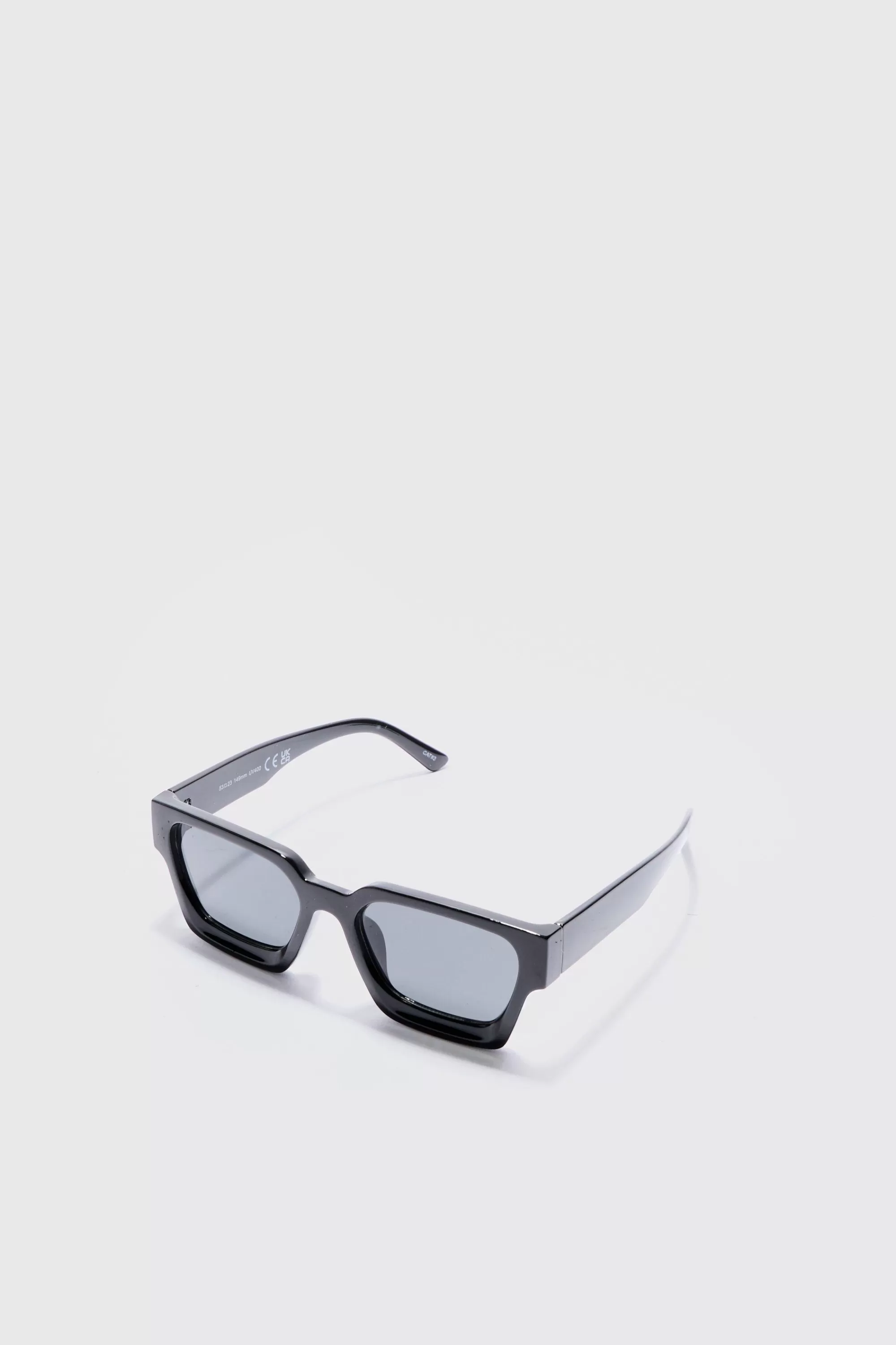 boohooMAN Plastic Retro Sunglasses In | UK