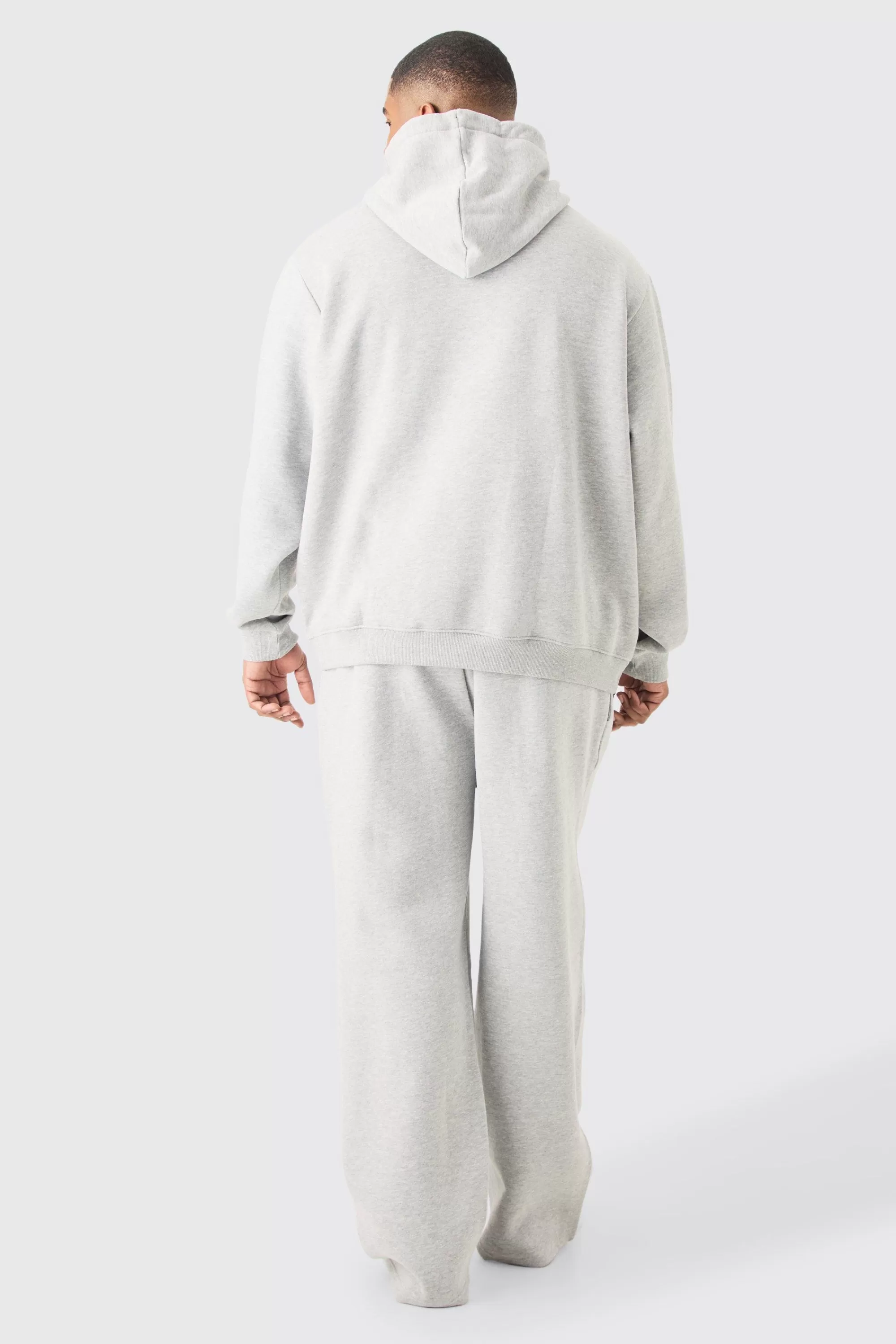 boohooMAN Plus Basic Relaxed Fit Jogger In | UK