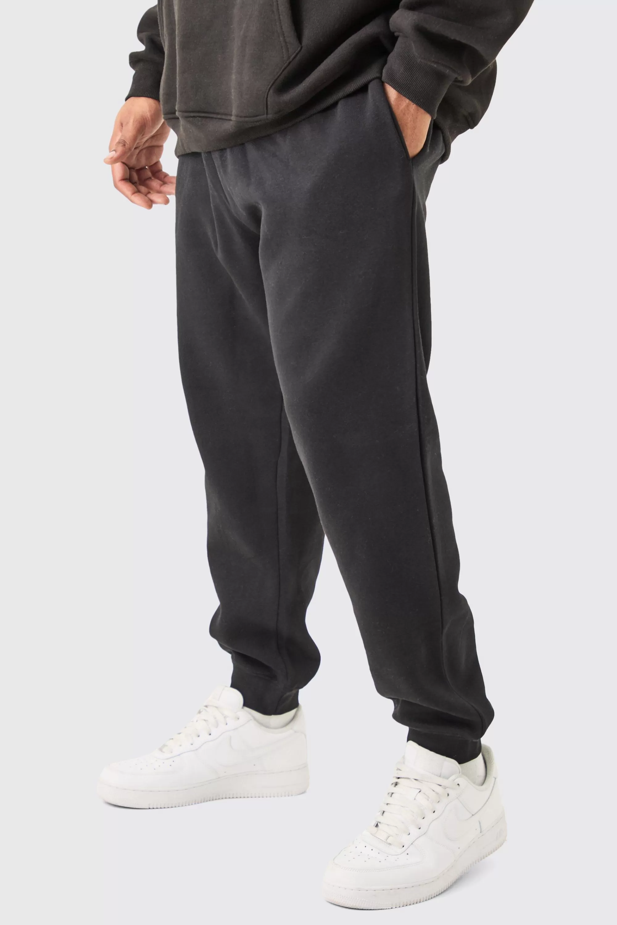 boohooMAN Plus Basic Slim Fit Jogger In | UK