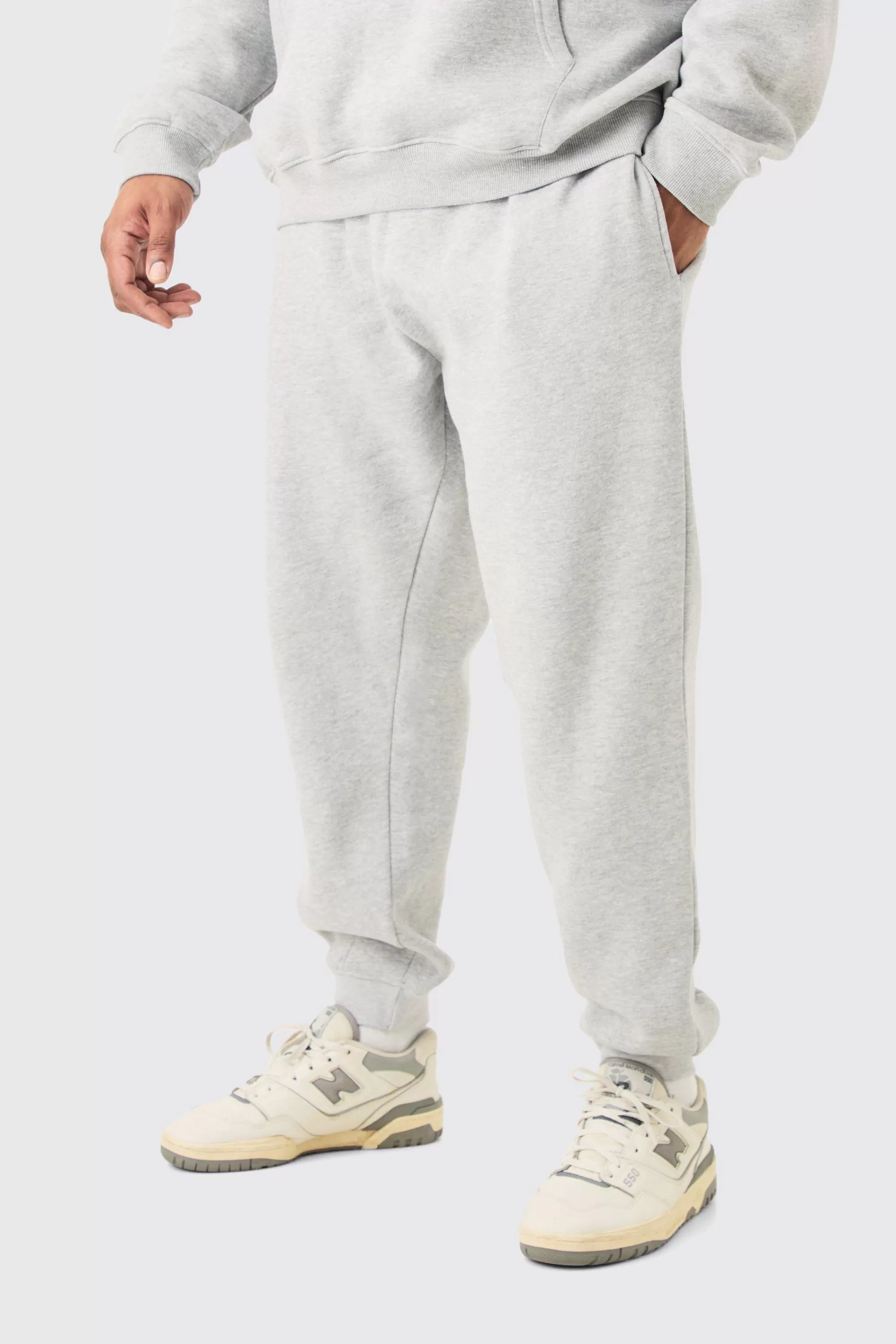 boohooMAN Plus Basic Slim Fit Jogger In | UK