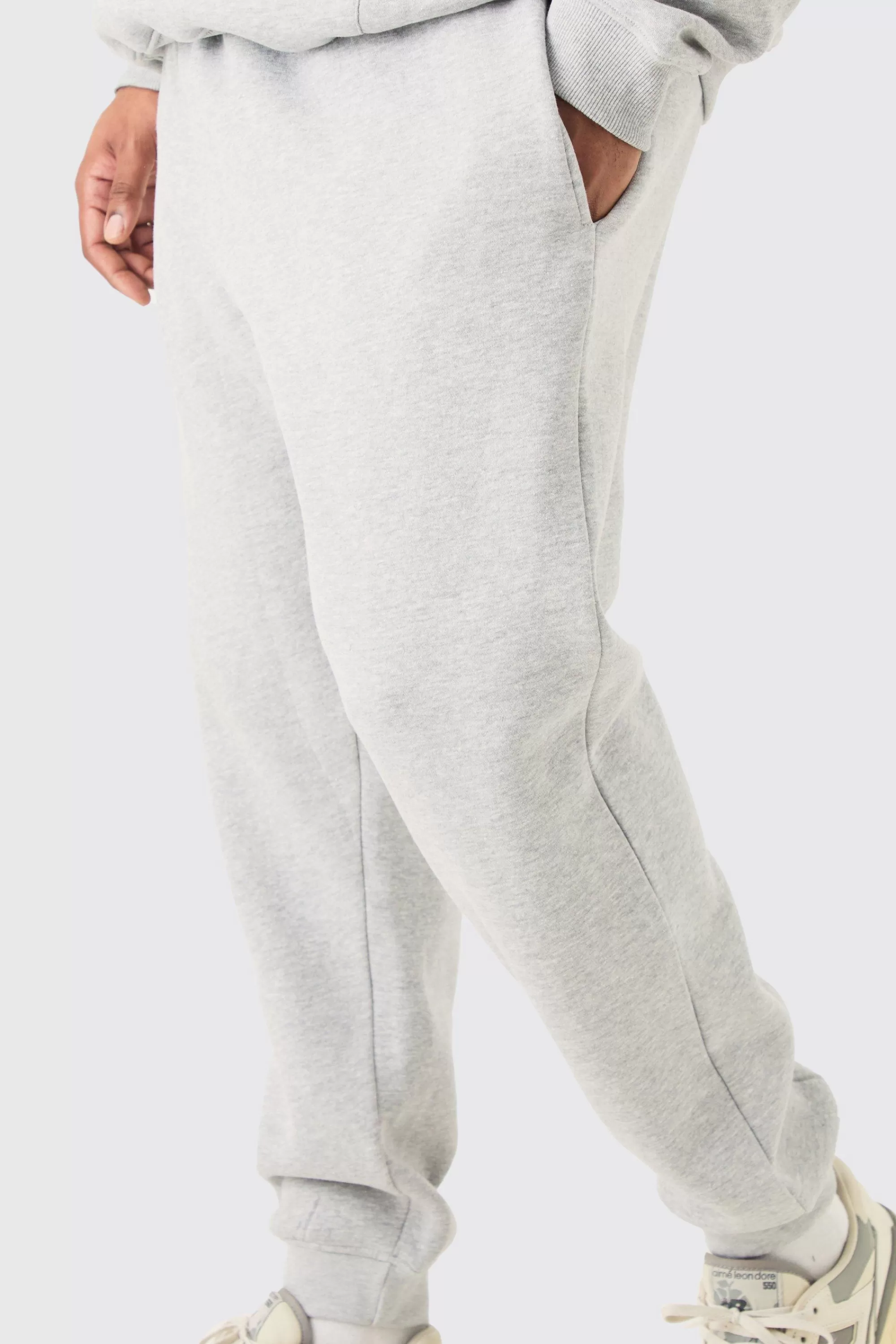 boohooMAN Plus Basic Slim Fit Jogger In | UK