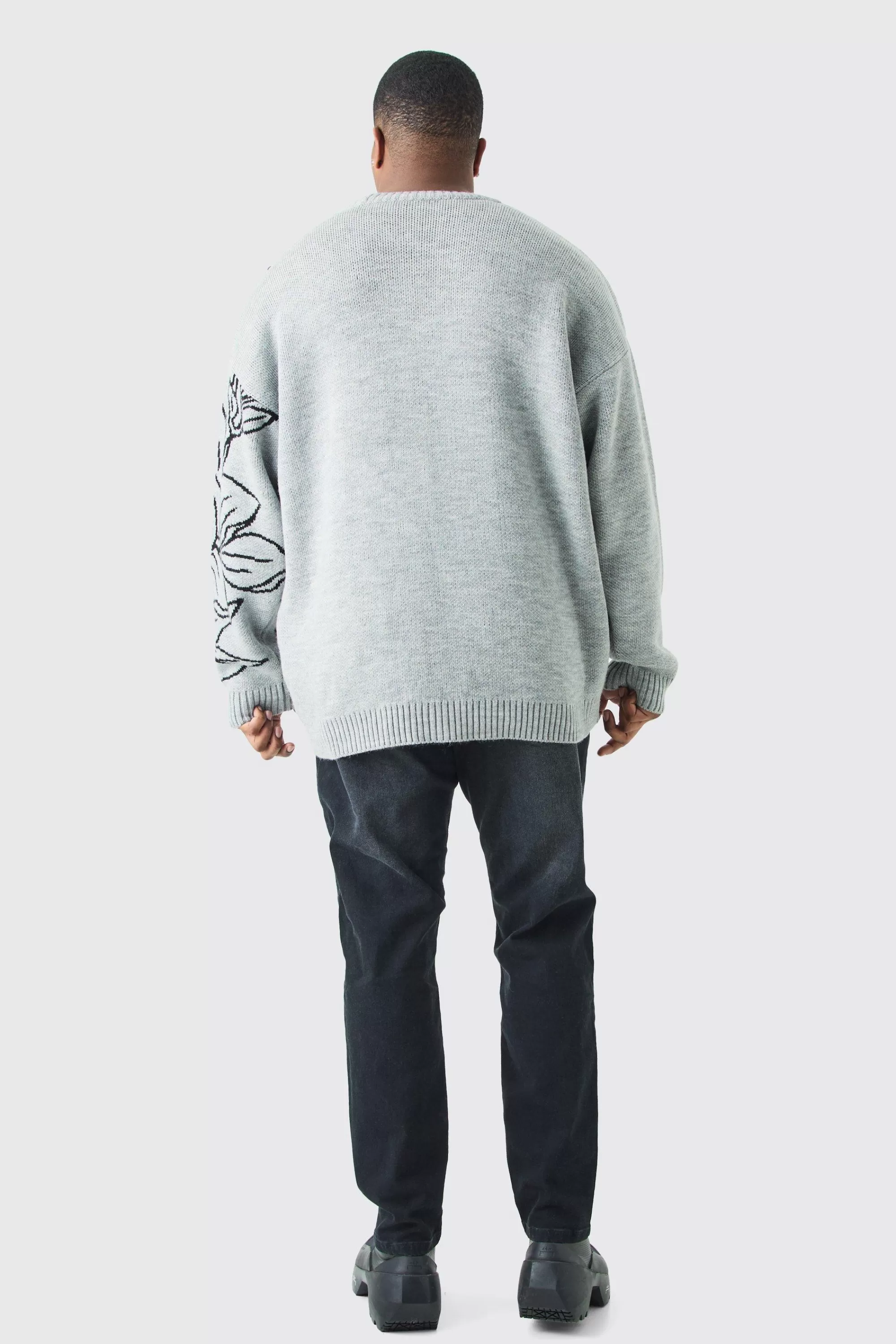 boohooMAN Plus Skinny Stretch Jeans | UK