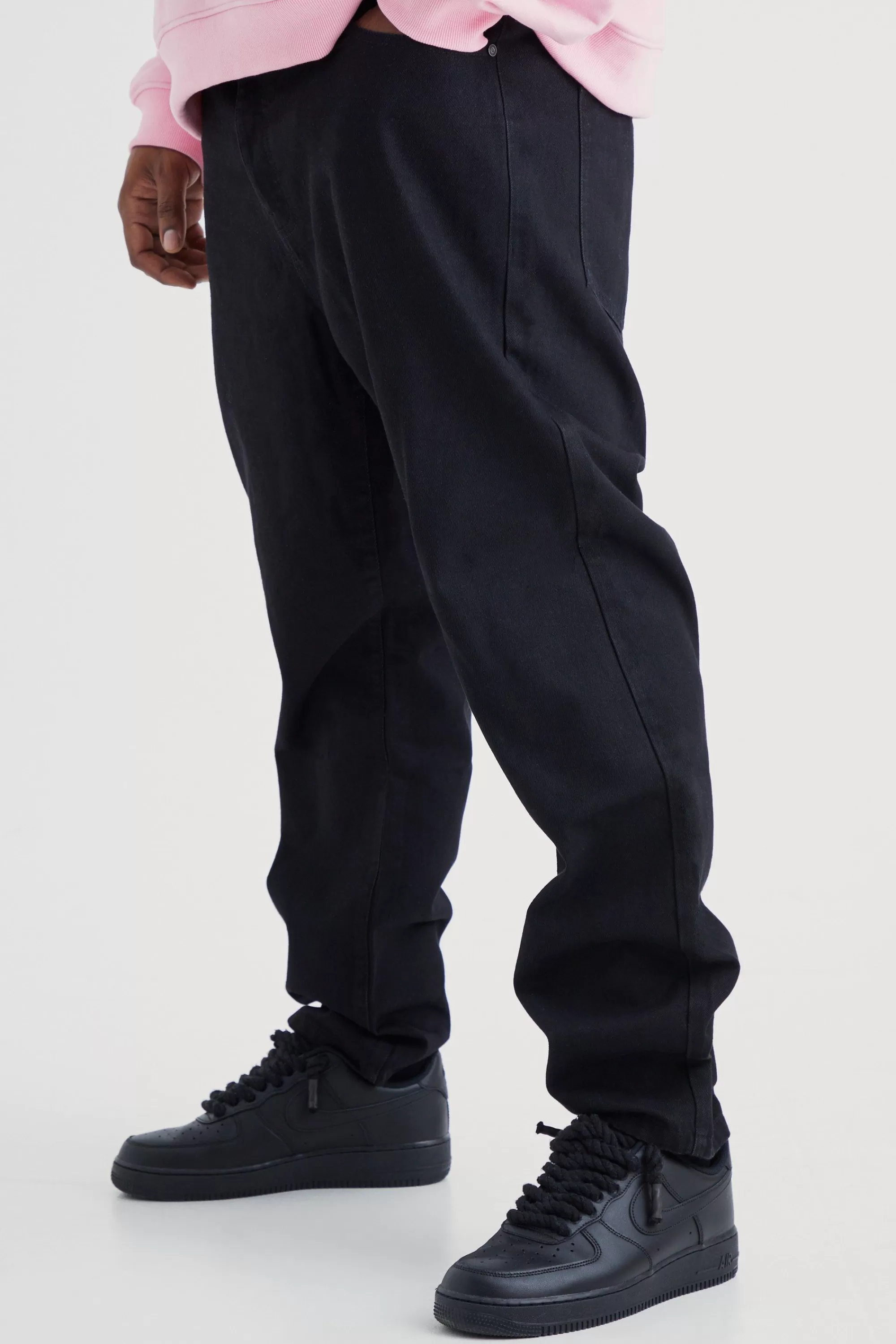 boohooMAN Plus Slim Rigid Jean | UK
