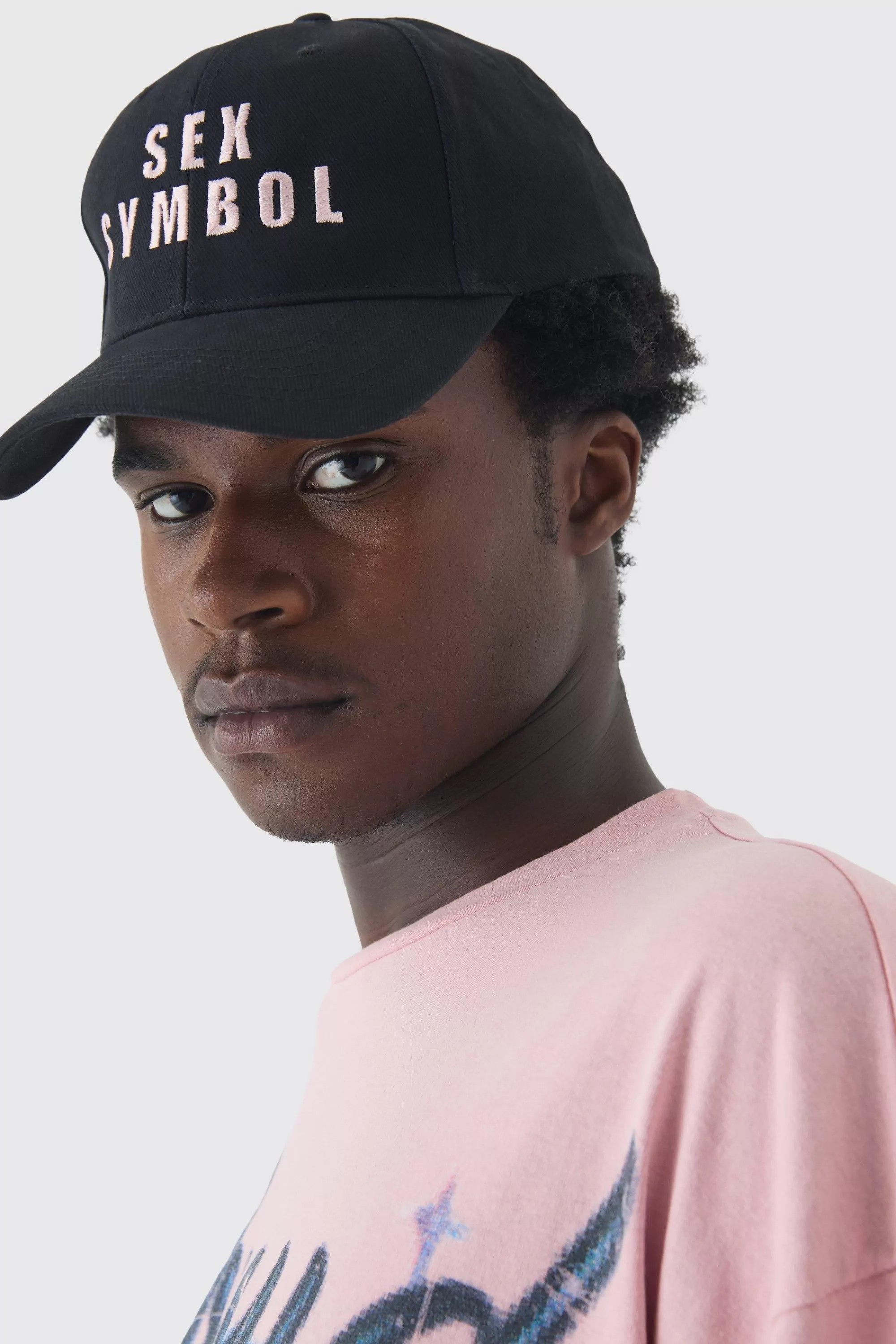 boohooMAN Pride Embroidered Cap In | UK