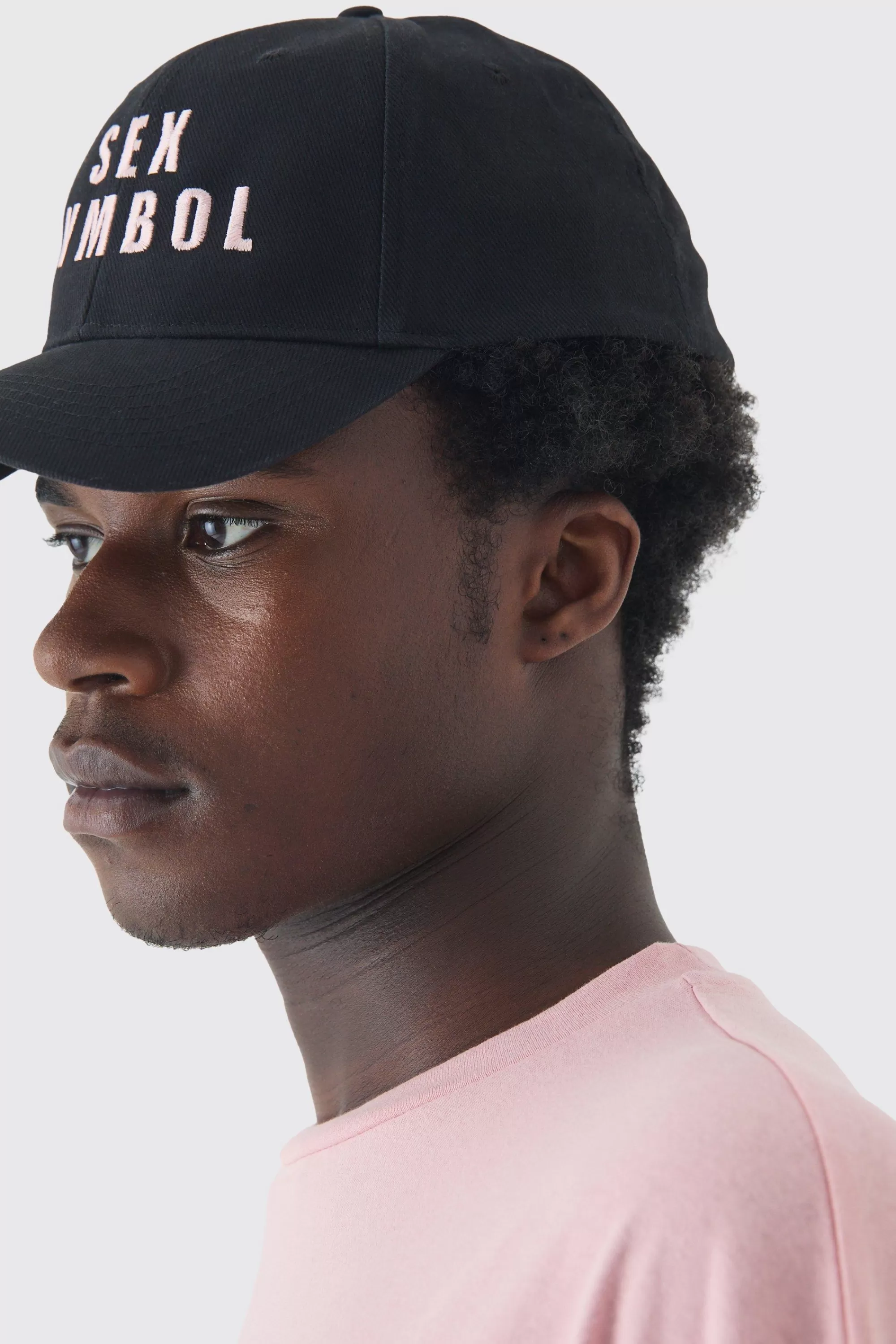 boohooMAN Pride Embroidered Cap In | UK