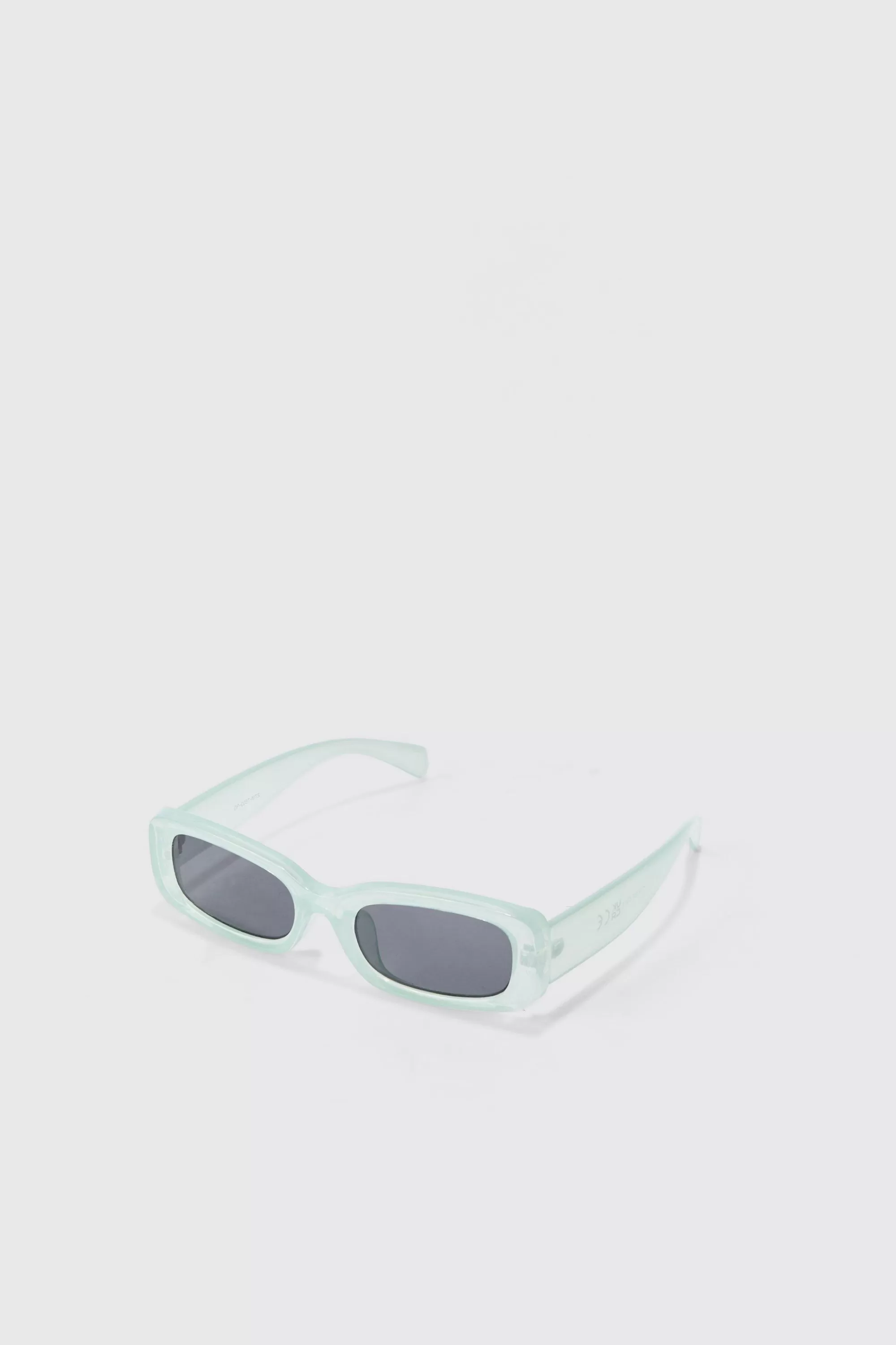 boohooMAN Rectangular Sunglasses In | UK