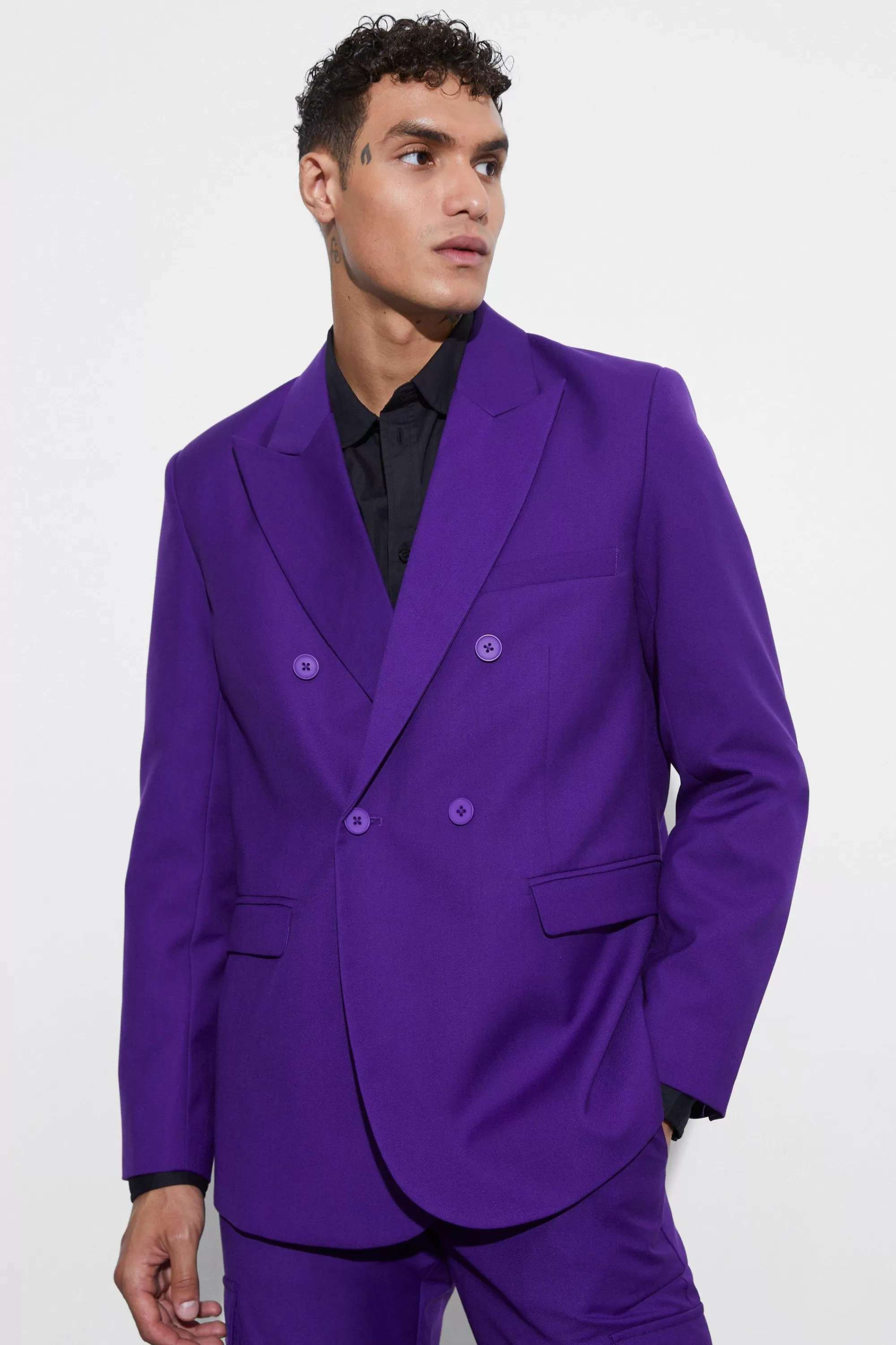 boohooMAN Relaxed Fit Cargo Suit | UK