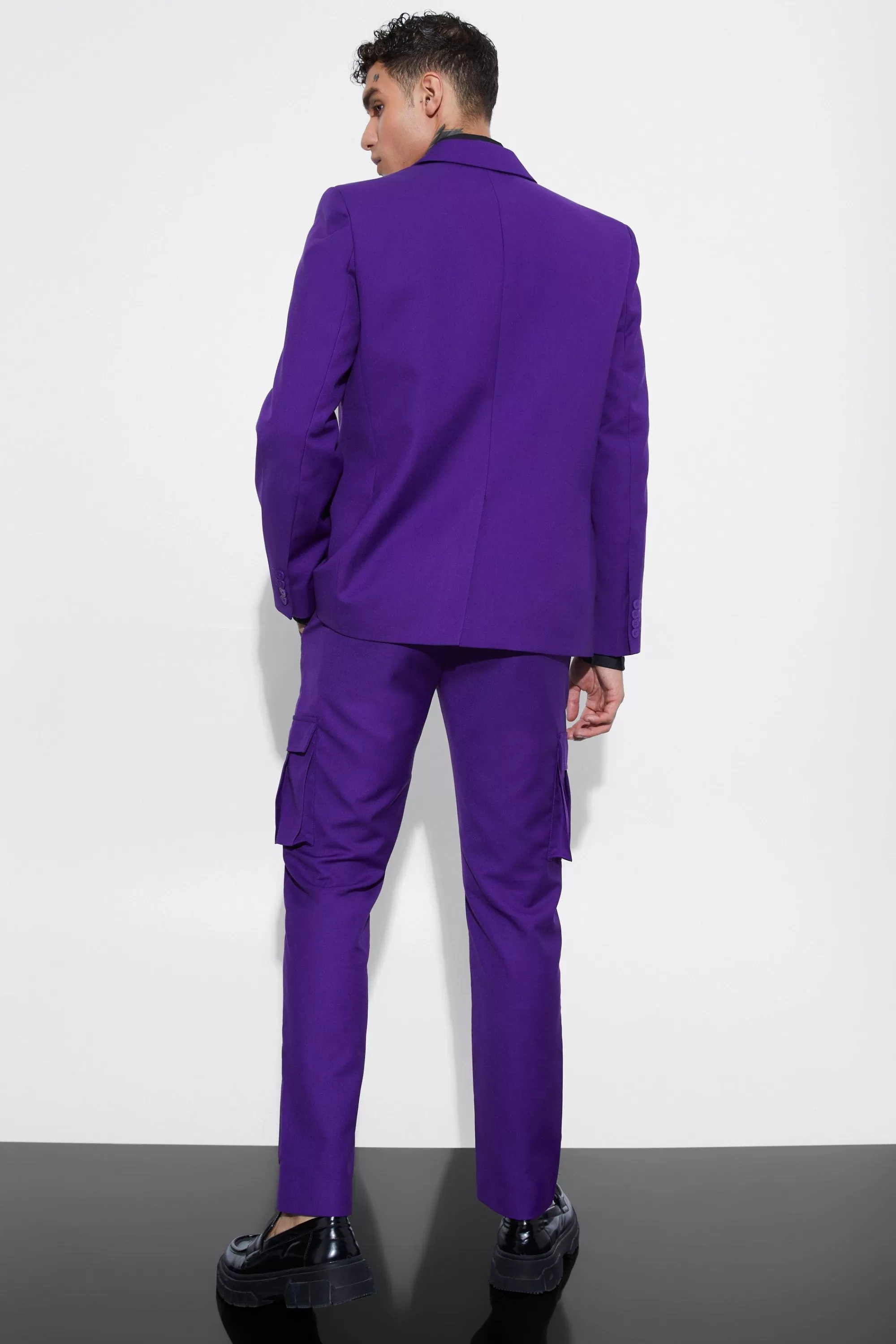 boohooMAN Relaxed Fit Cargo Suit | UK