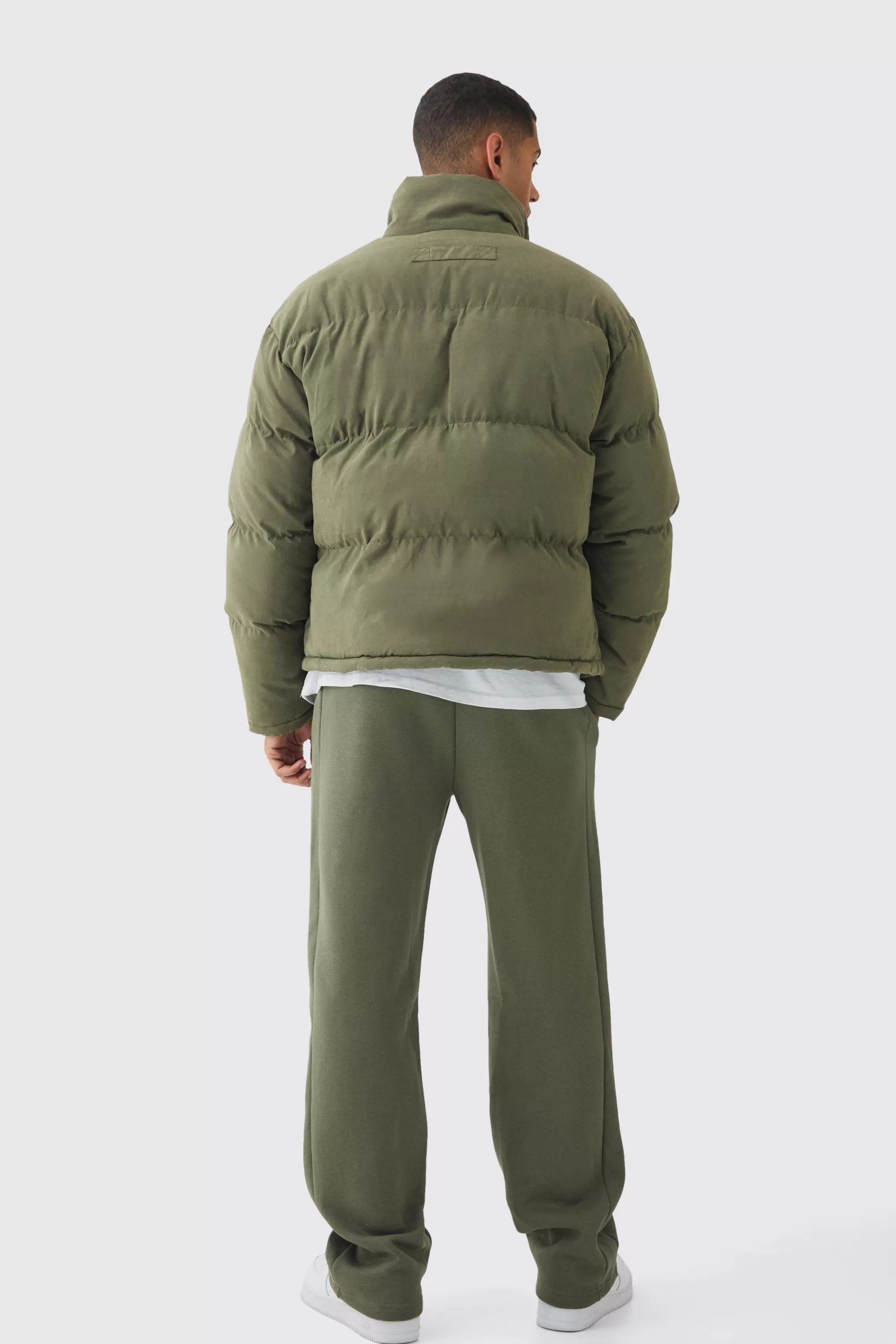 boohooMAN Relaxed Fit Gusset Jogger | UK