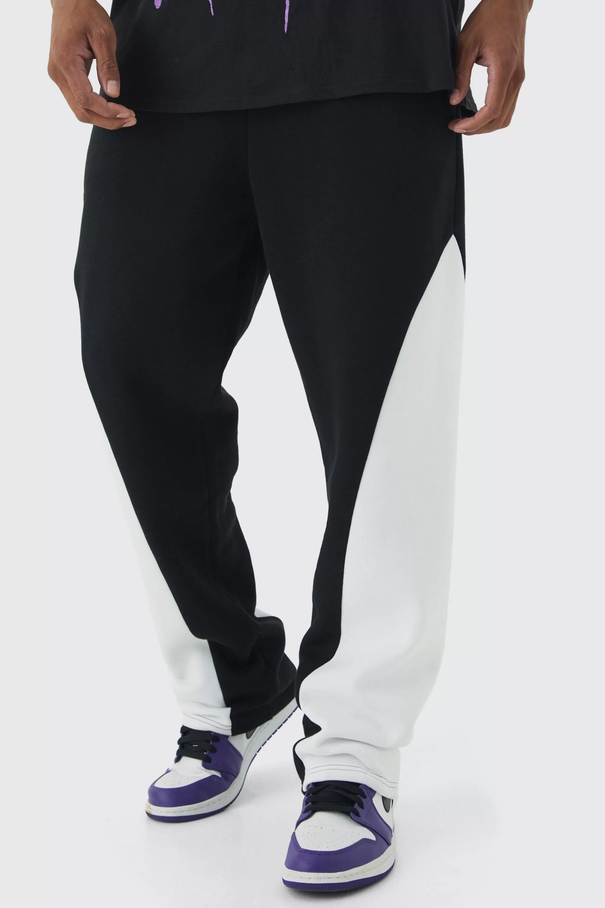 boohooMAN Relaxed High Gusset Jogger | UK