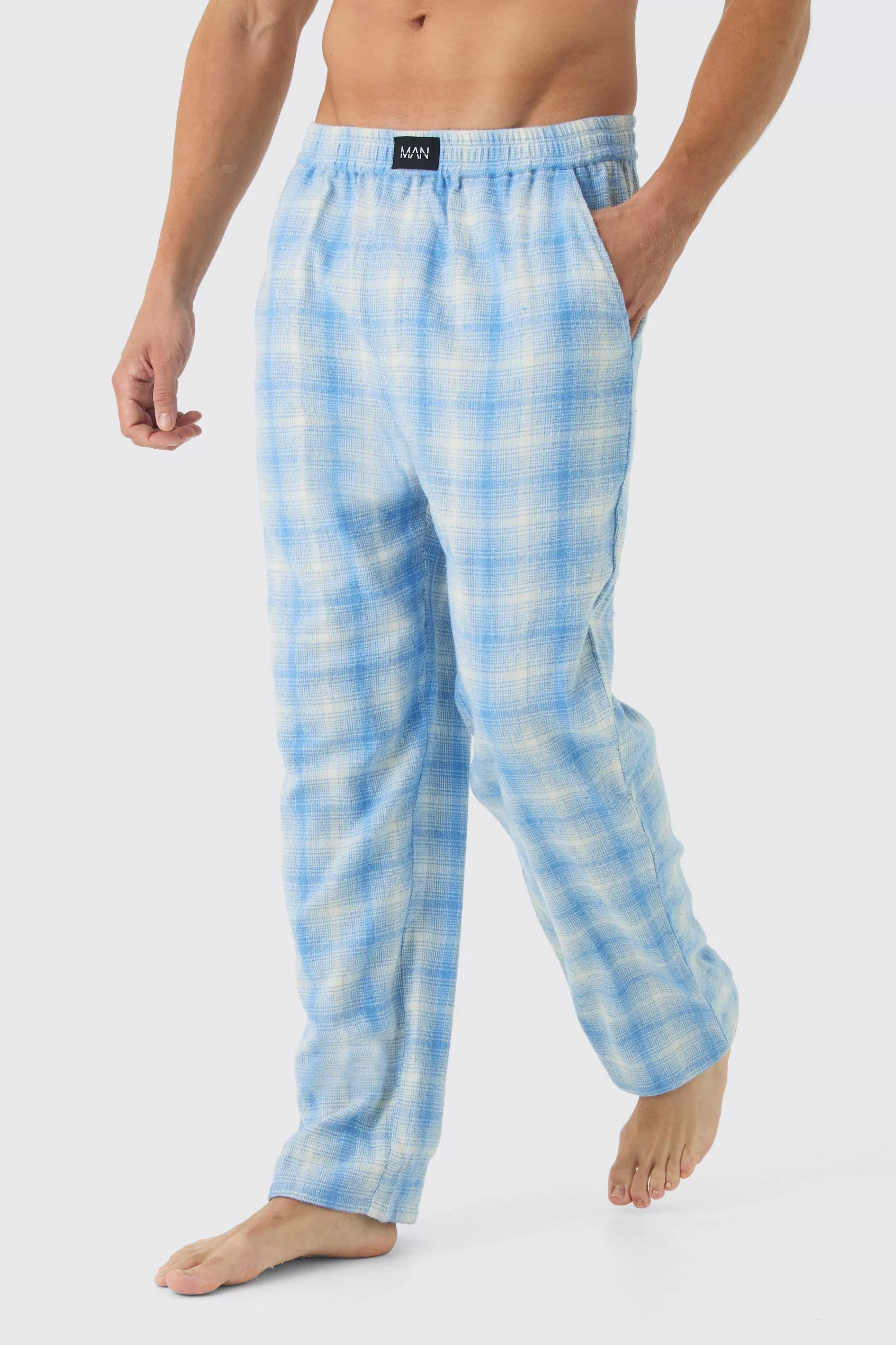 boohooMAN Relaxed Lounge Bottoms | UK