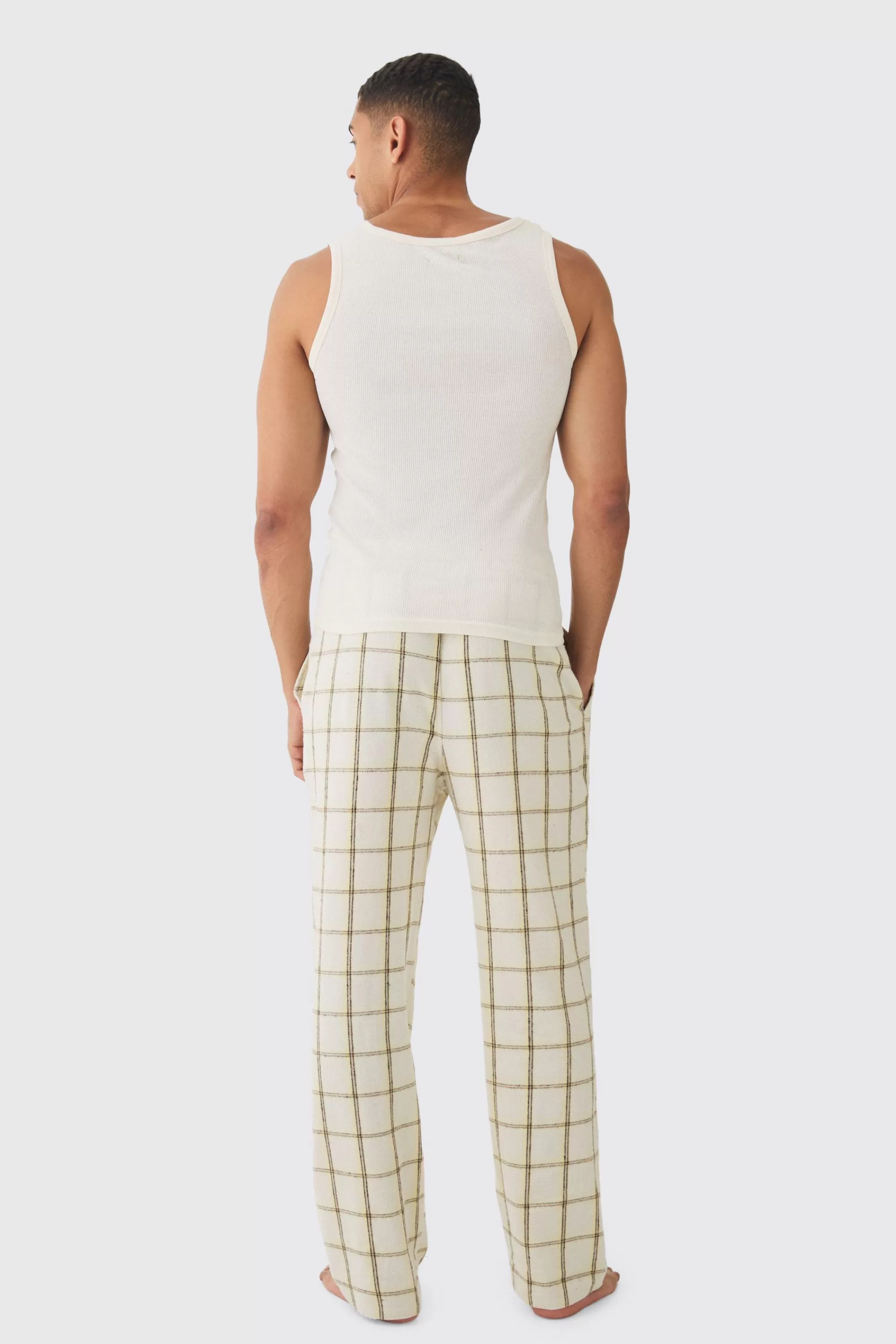 boohooMAN Relaxed Lounge Bottoms | UK