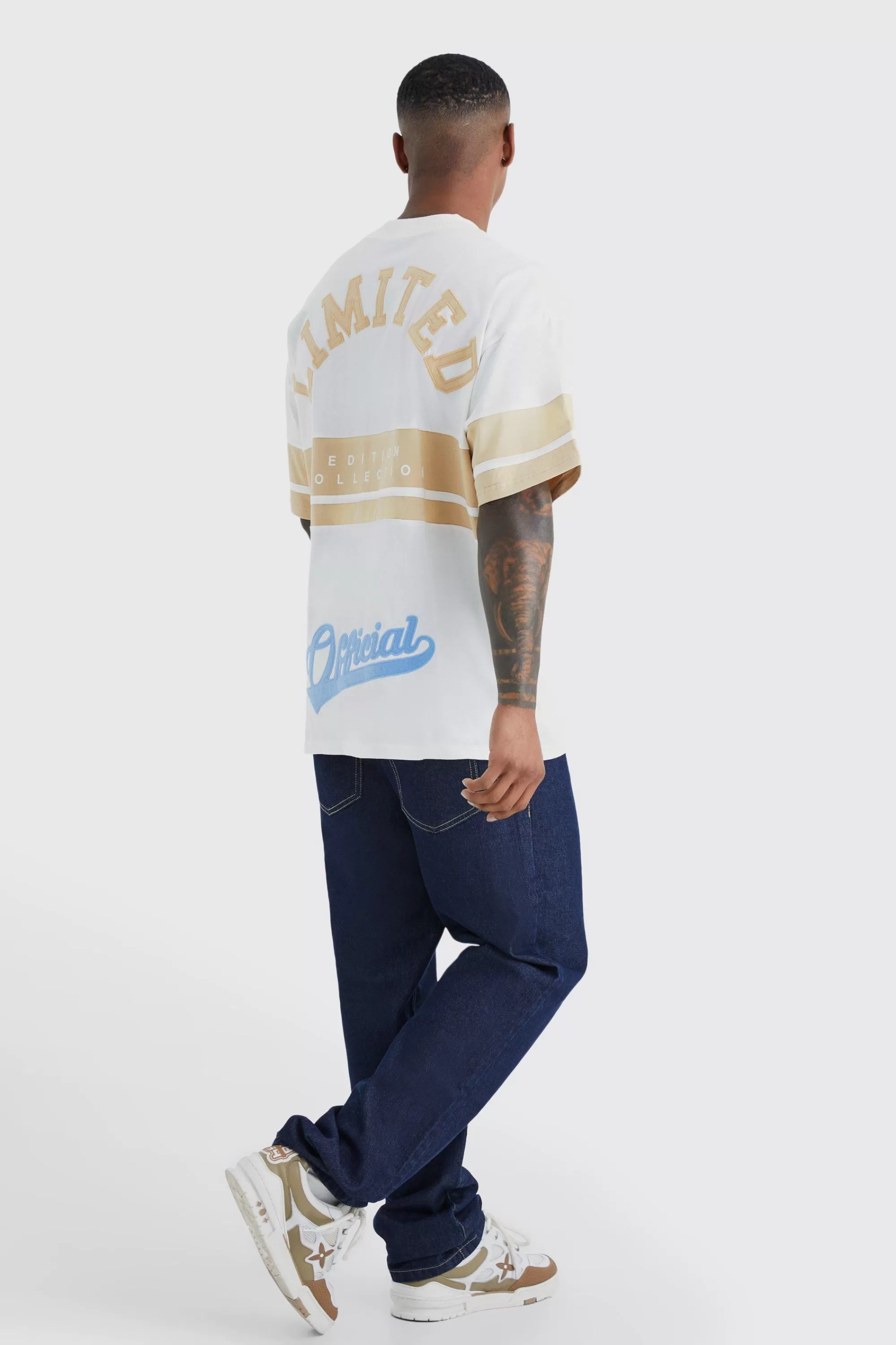 boohooMAN Relaxed Rigid Jean | UK