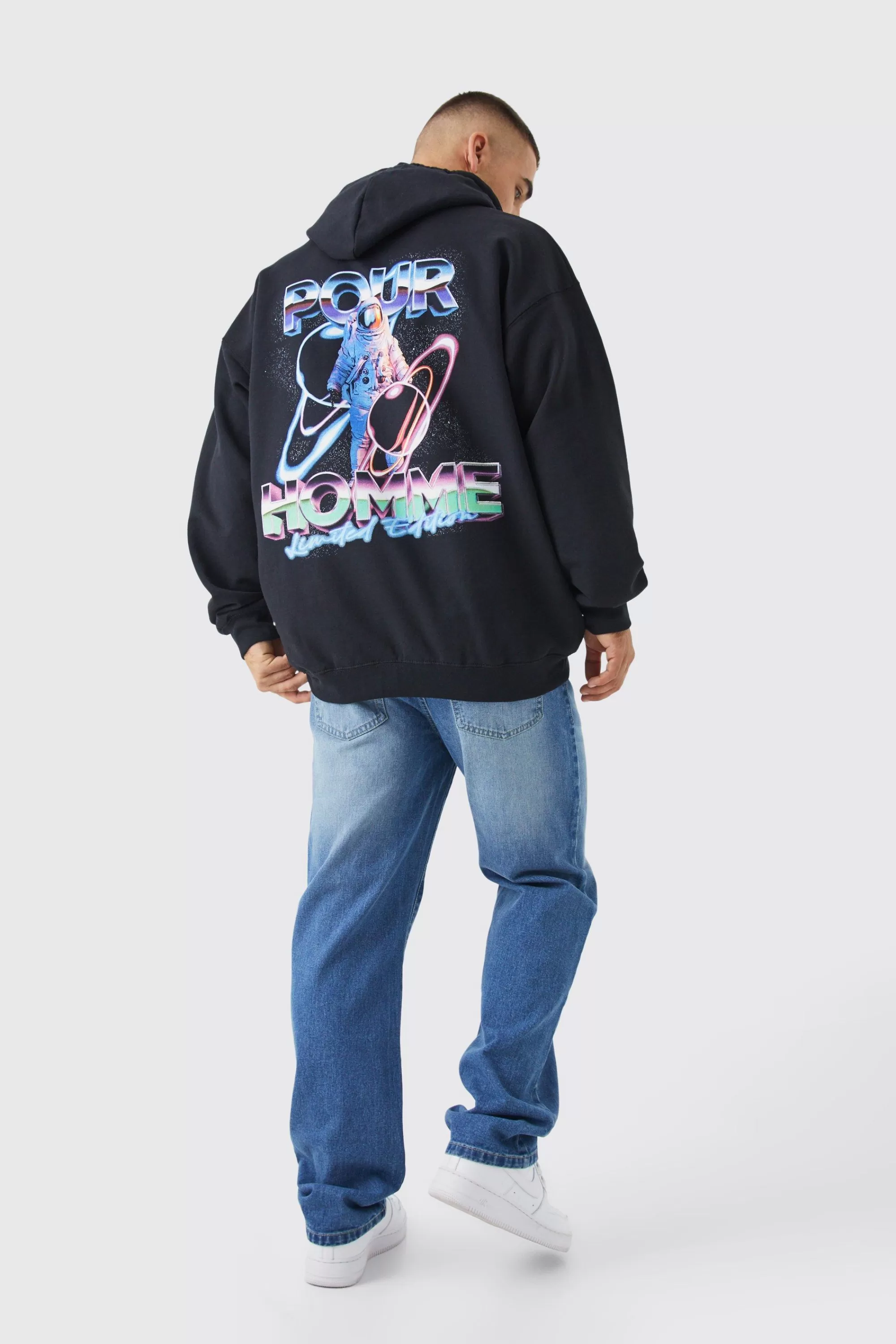 boohooMAN Relaxed Rigid Jean | UK