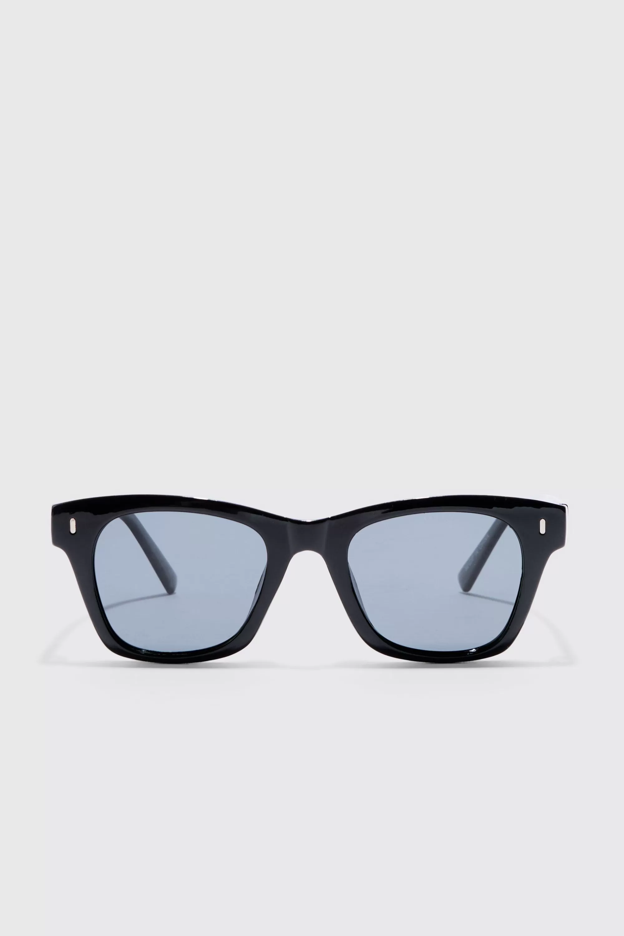 boohooMAN Retro Frame Sunglasses In | UK