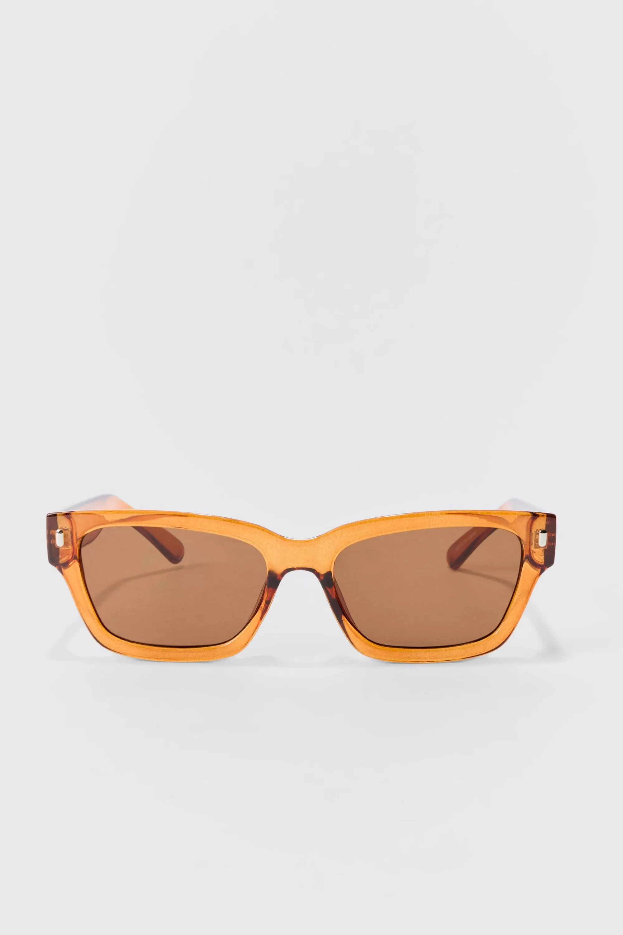 boohooMAN Retro Frame Sunglasses In | UK