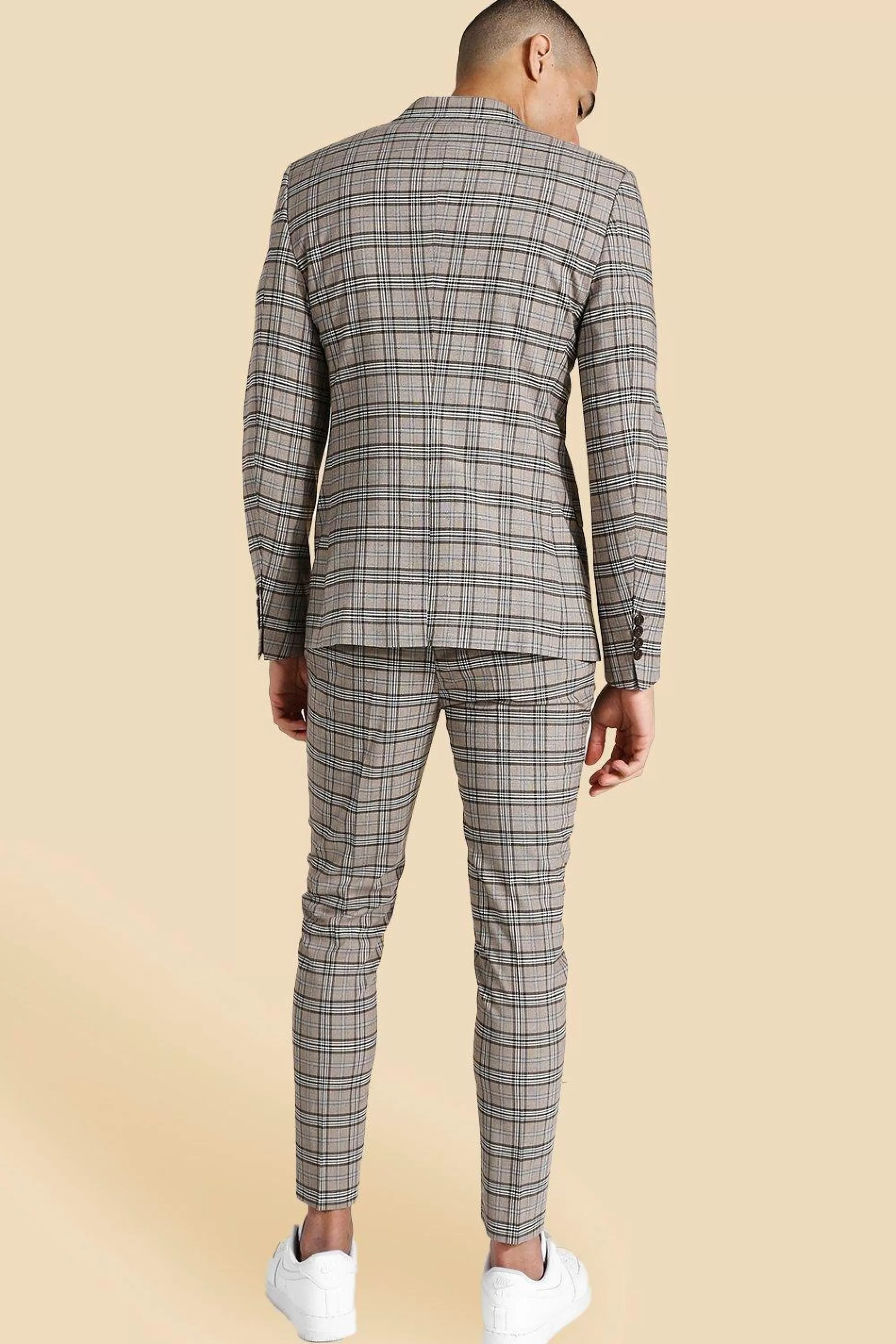 boohooMAN Single Breasted Super Skinny Suit Jacket | UK