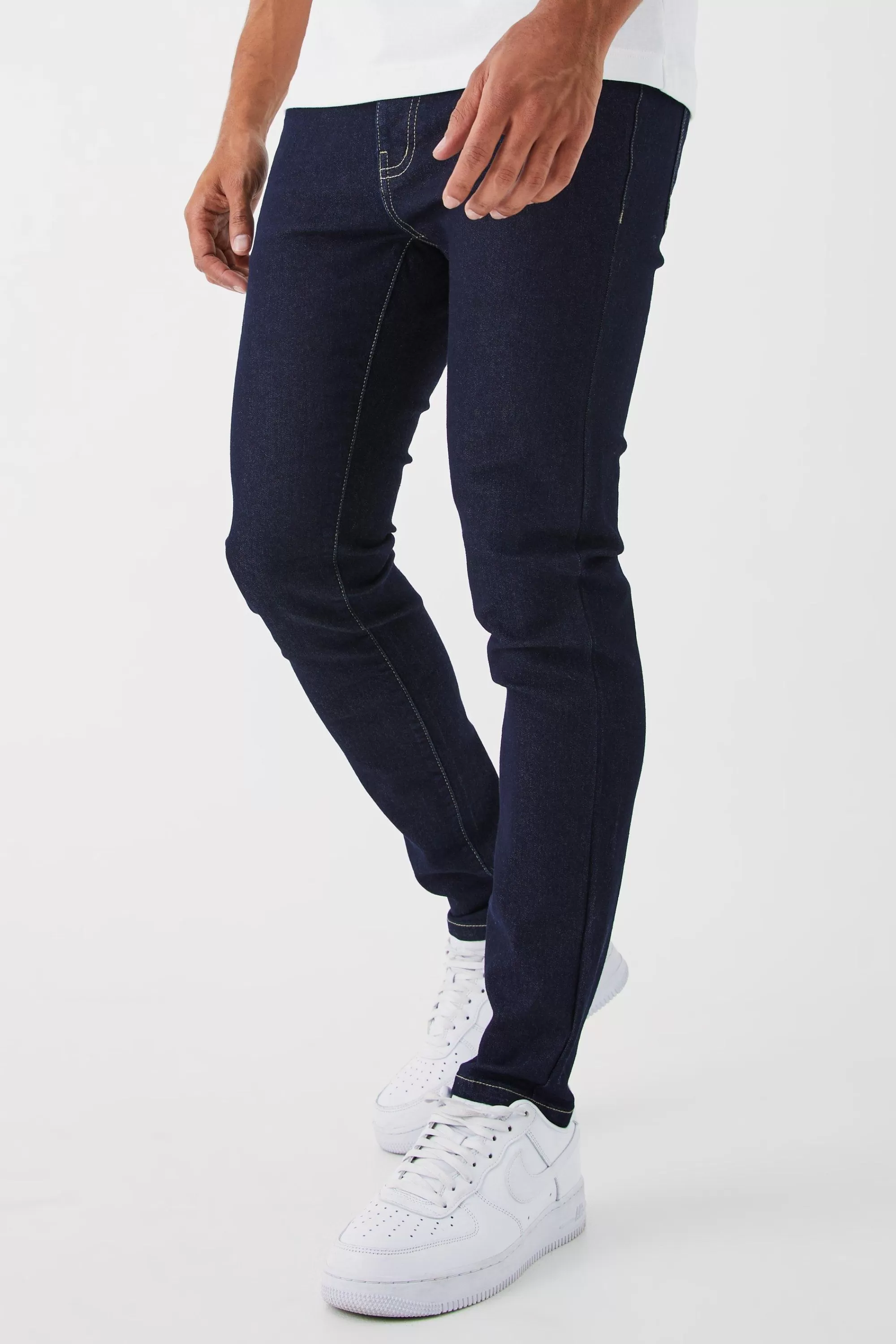 boohooMAN Skinny Stretch Jean | UK