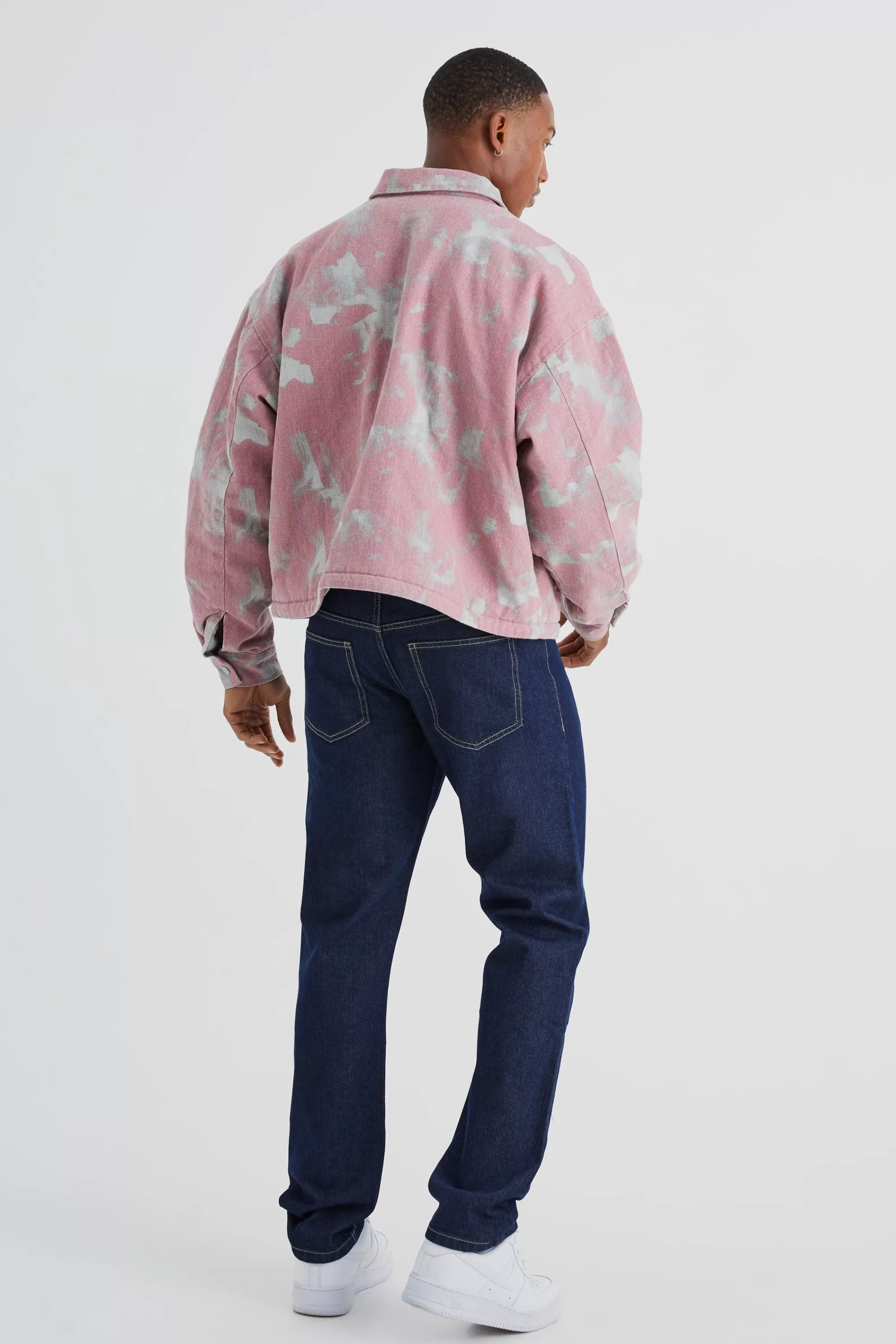 boohooMAN Straight Rigid Jean | UK