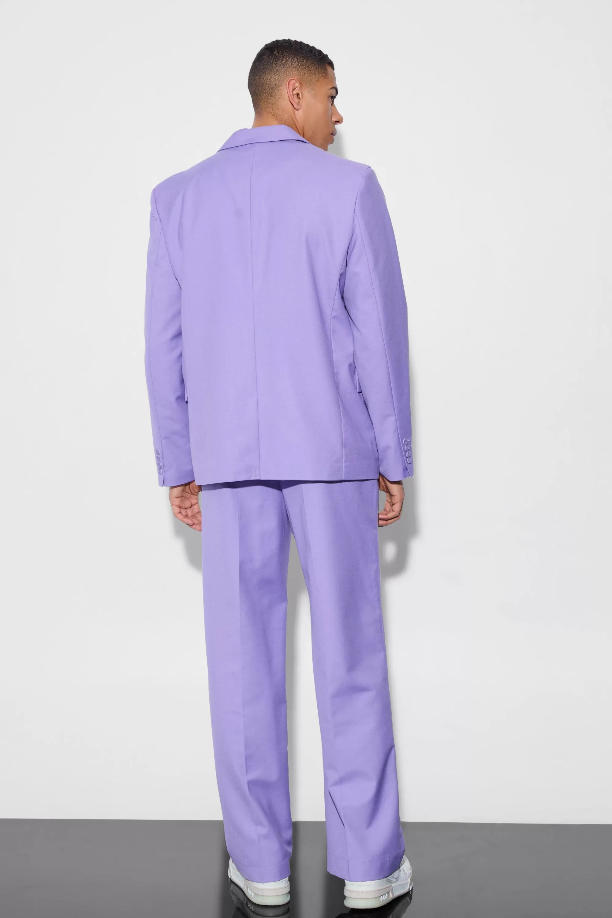 boohooMAN Strap Detail Oversized Blazer | UK