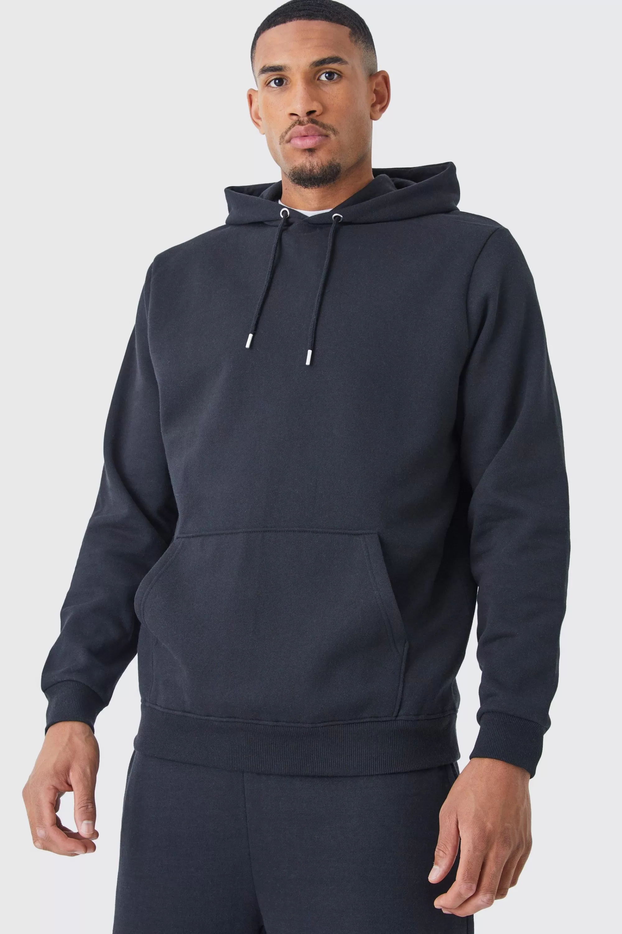 boohooMAN Tall Basic Over Head Hoodie | UK