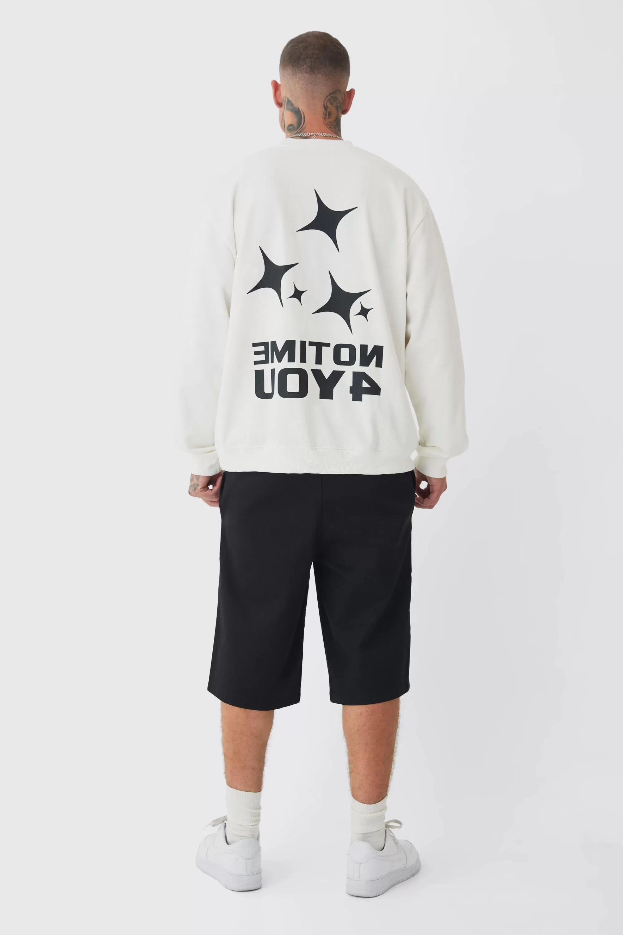 boohooMAN Tall Front Pocket Twill Overdyed Cargo Jort | UK