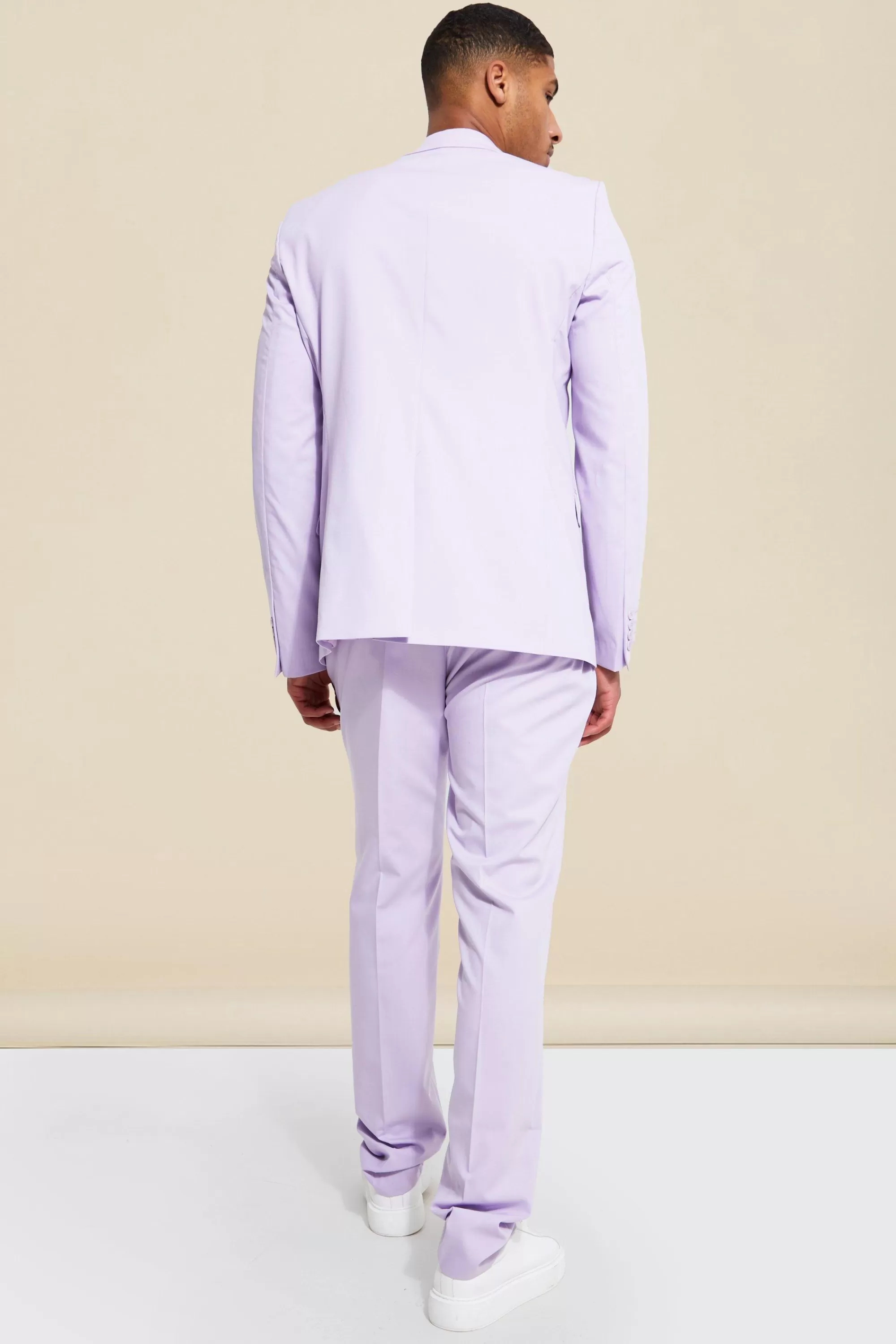 boohooMAN Tall Slim Single Breasted Suit | UK