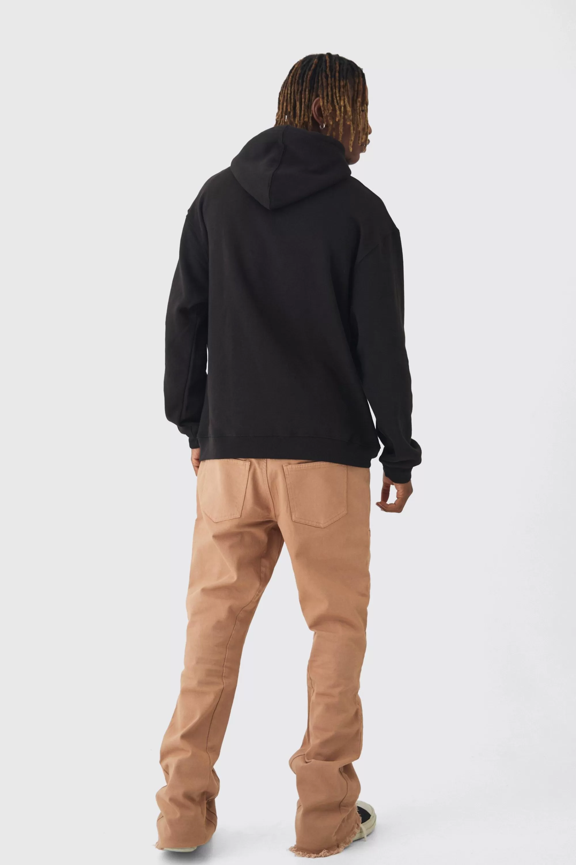 boohooMAN Tall Oversized Aaliyah License Hoodie | UK