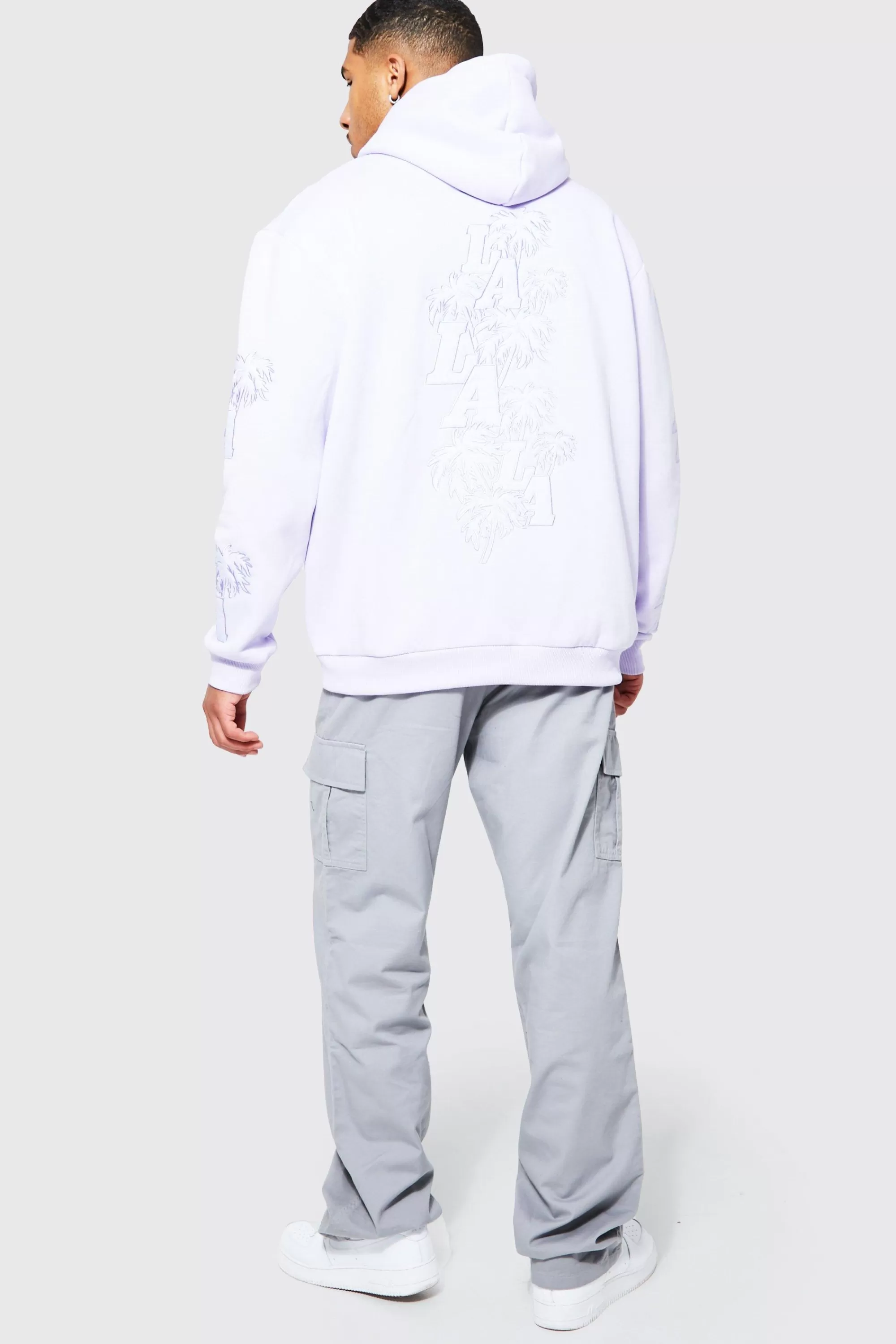 boohooMAN Tall Relaxed Fit Cargo Trousers | UK