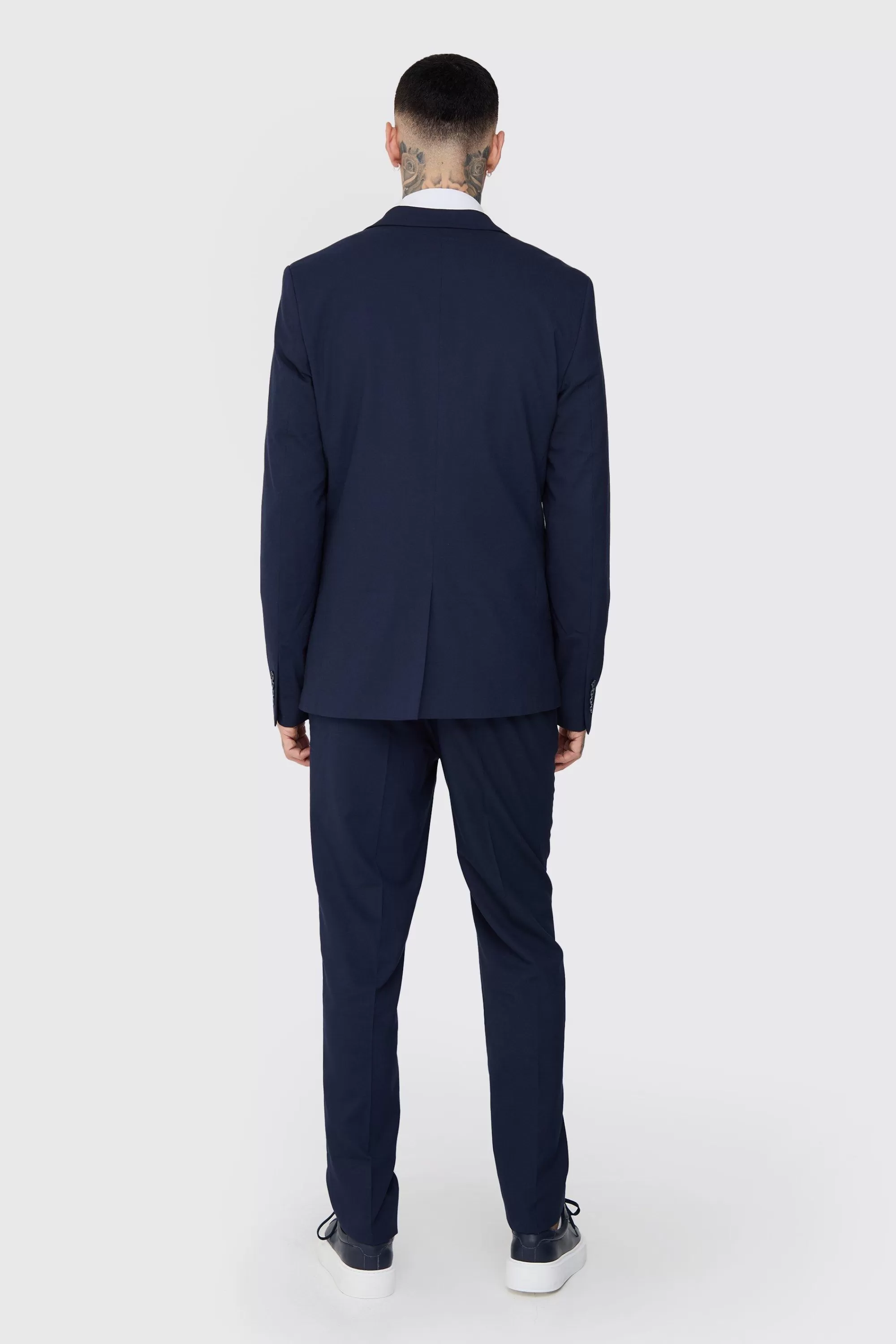 boohooMAN Tall Slim Fit Suit In | UK