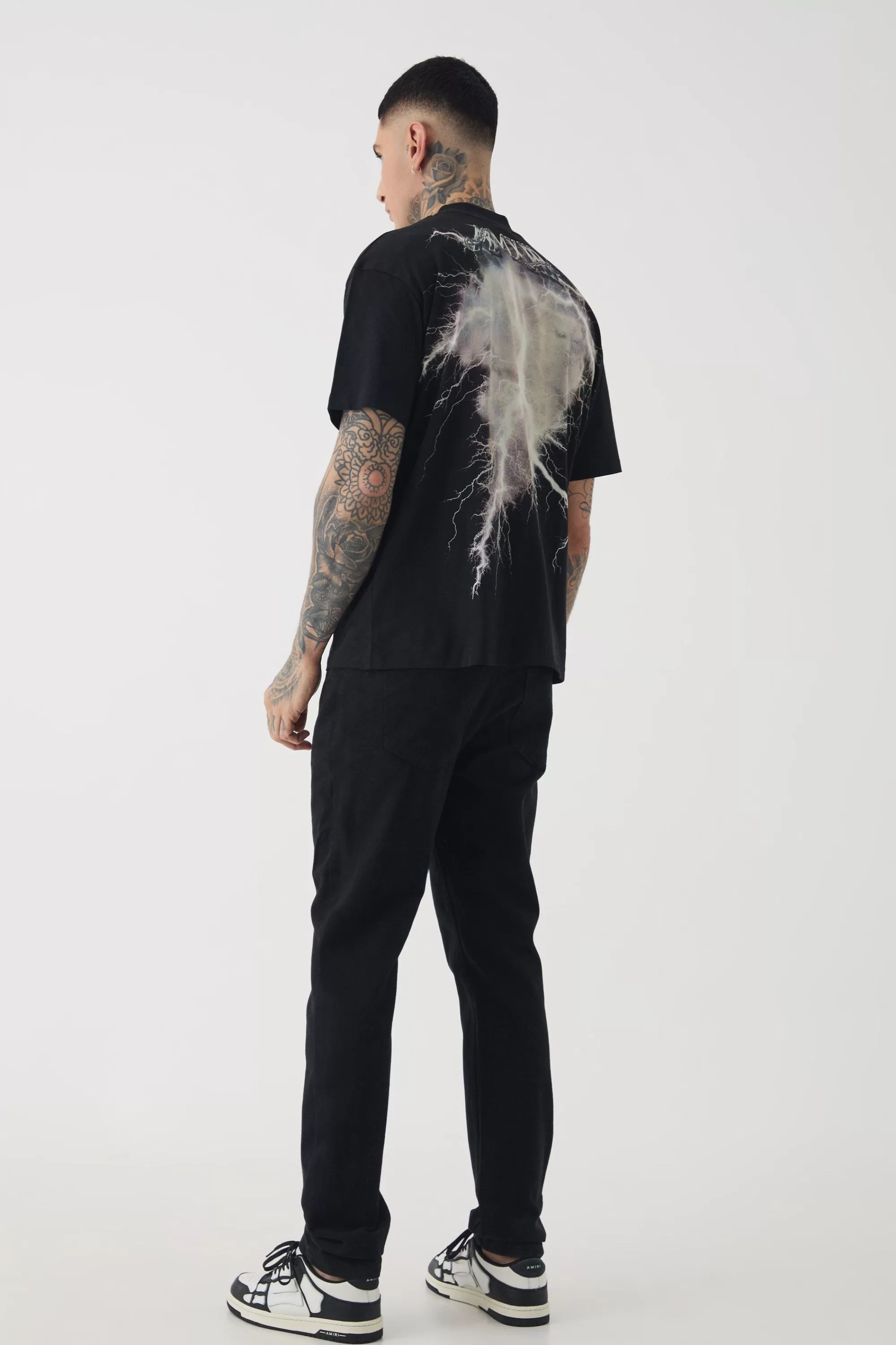 boohooMAN Tall Slim Rigid Jean | UK