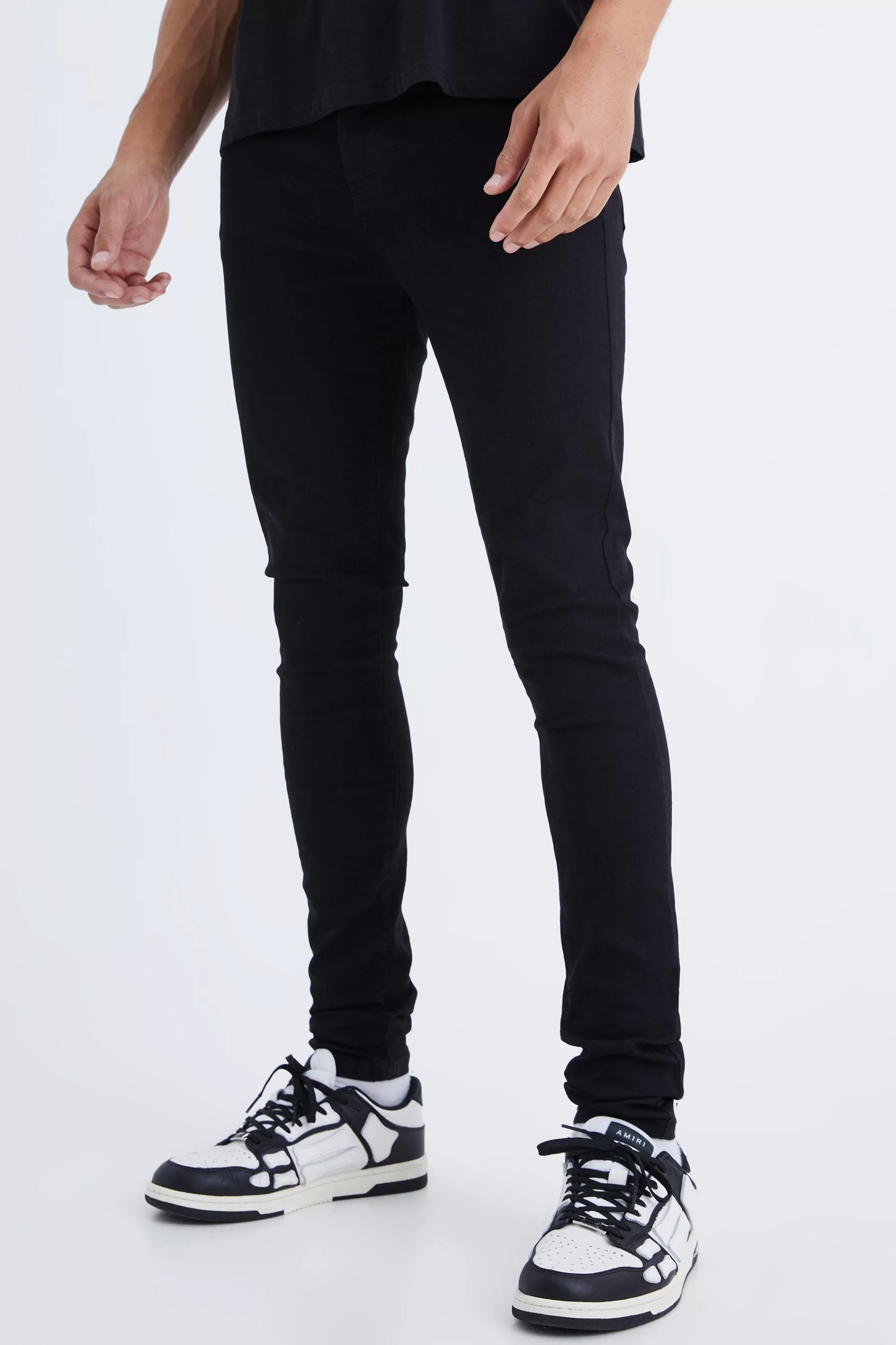 boohooMAN Tall Super Skinny Stretch Jean | UK