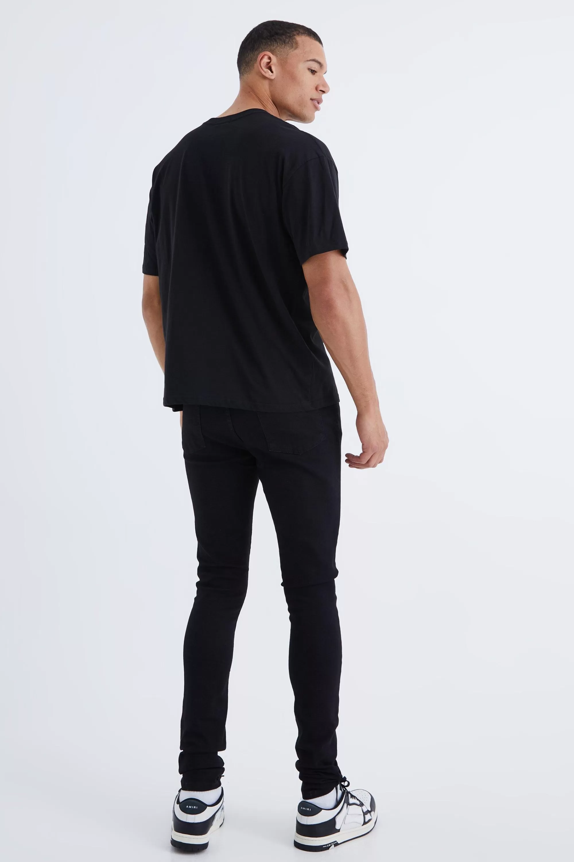 boohooMAN Tall Super Skinny Stretch Jean | UK