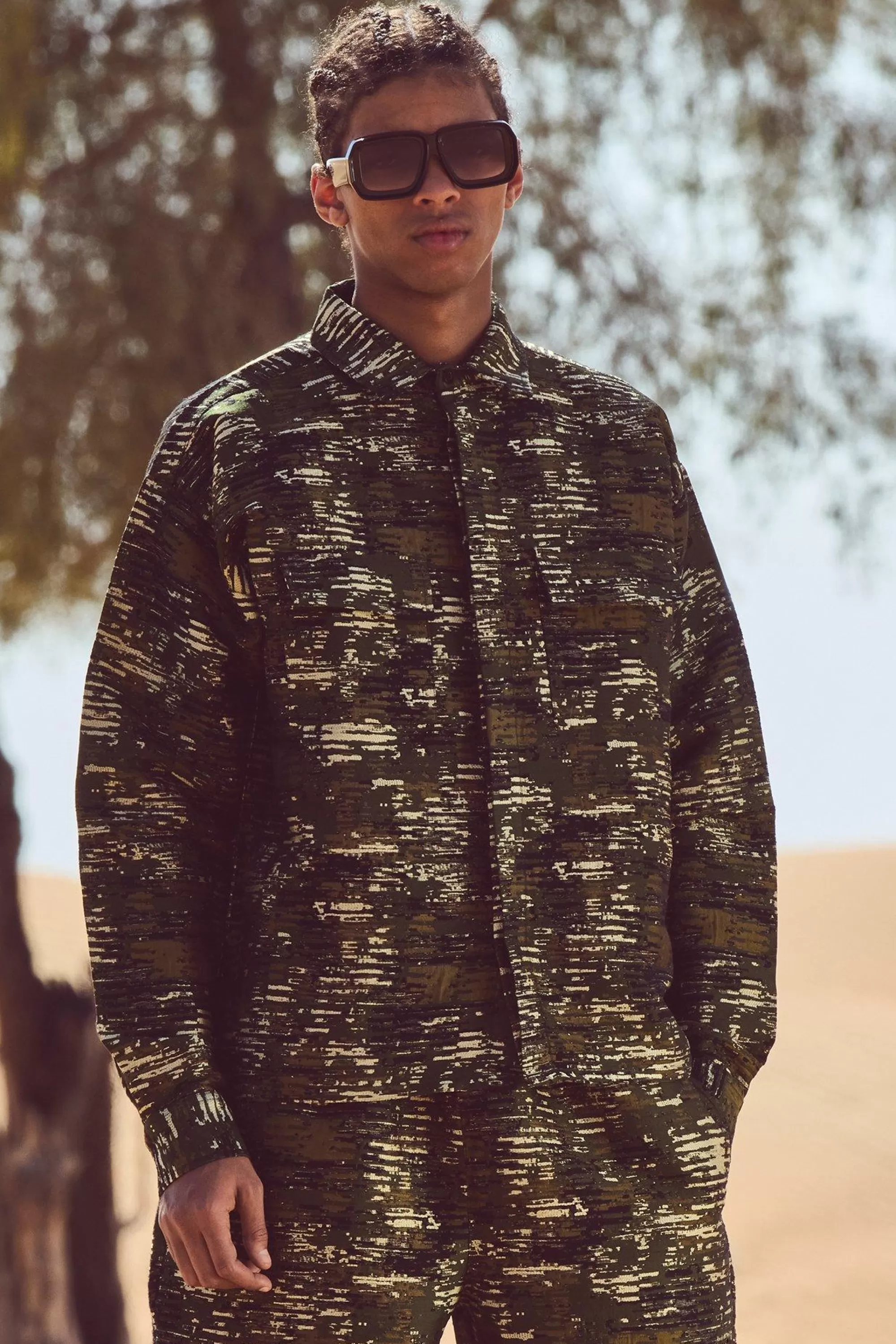 boohooMAN Textured Patch Pocket Set | UK