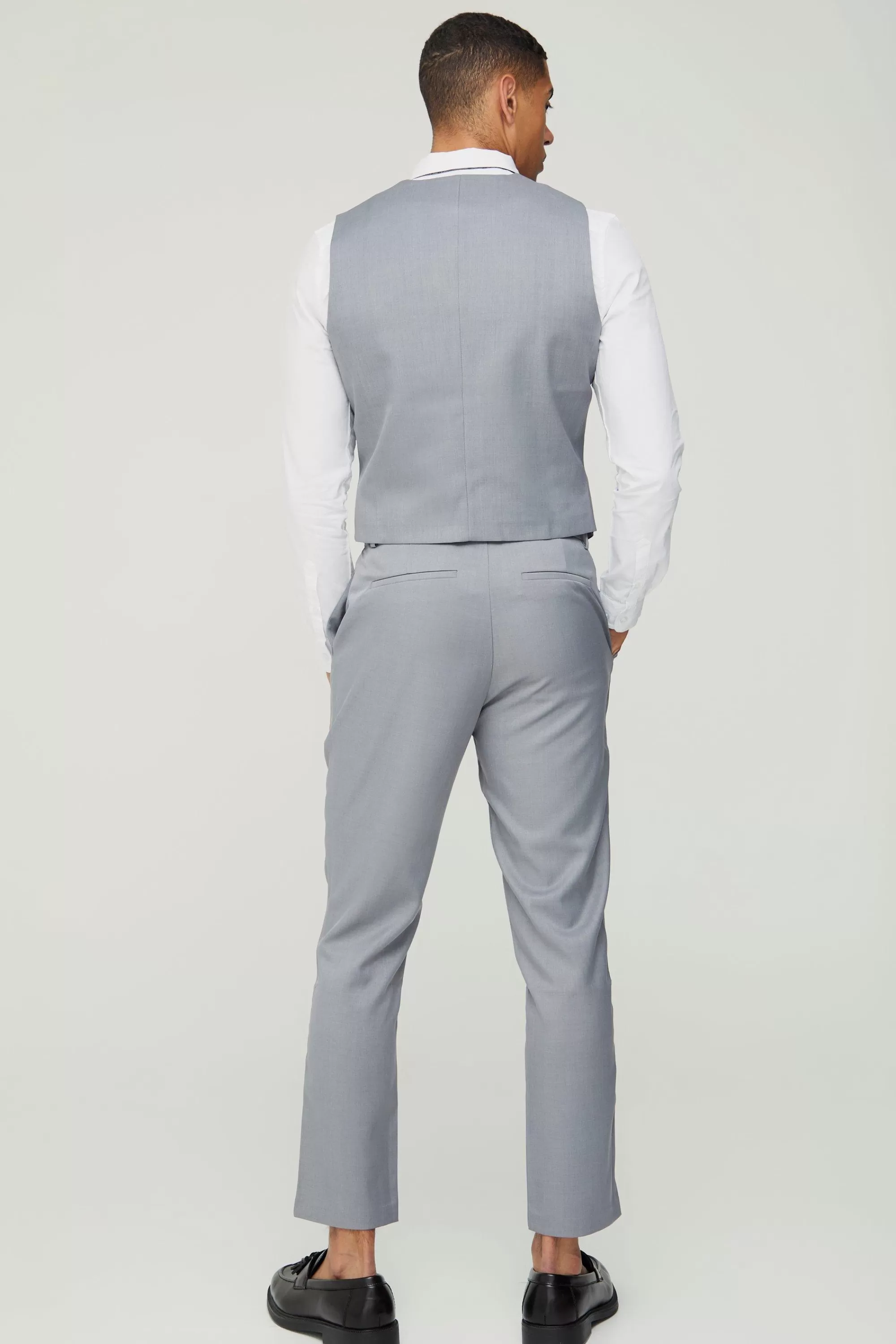 boohooMAN Textured Waistcoat | UK