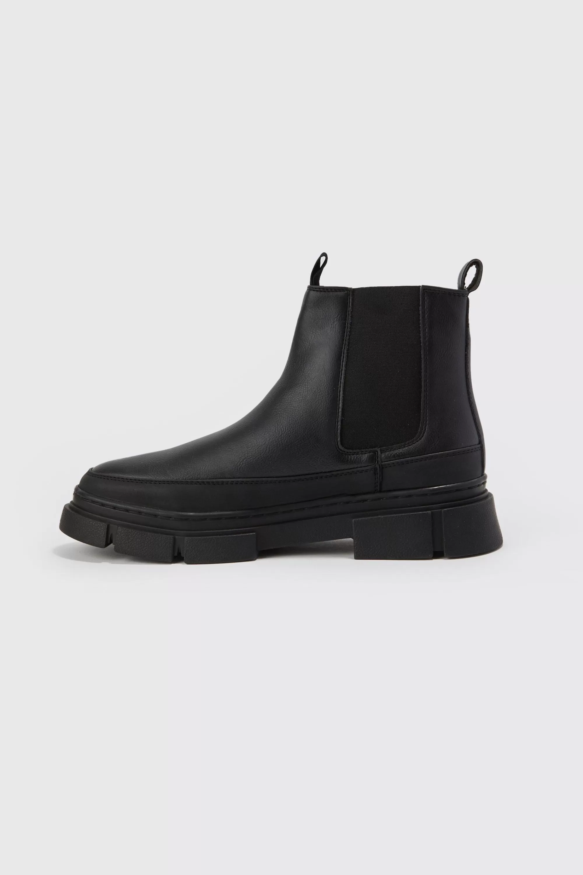 boohooMAN Track Sole Chelsea Boot | UK