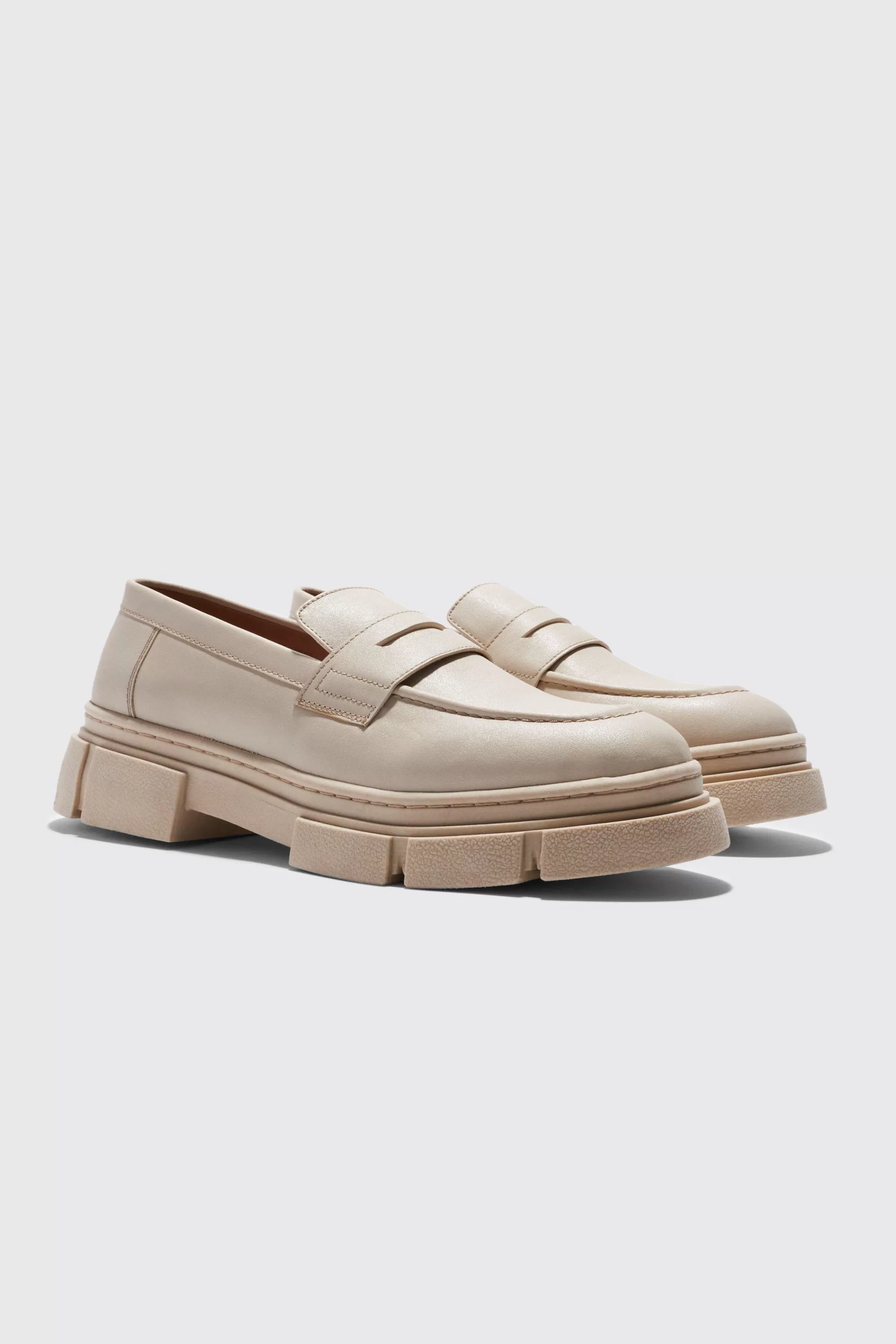 boohooMAN Track Sole Loafer | UK
