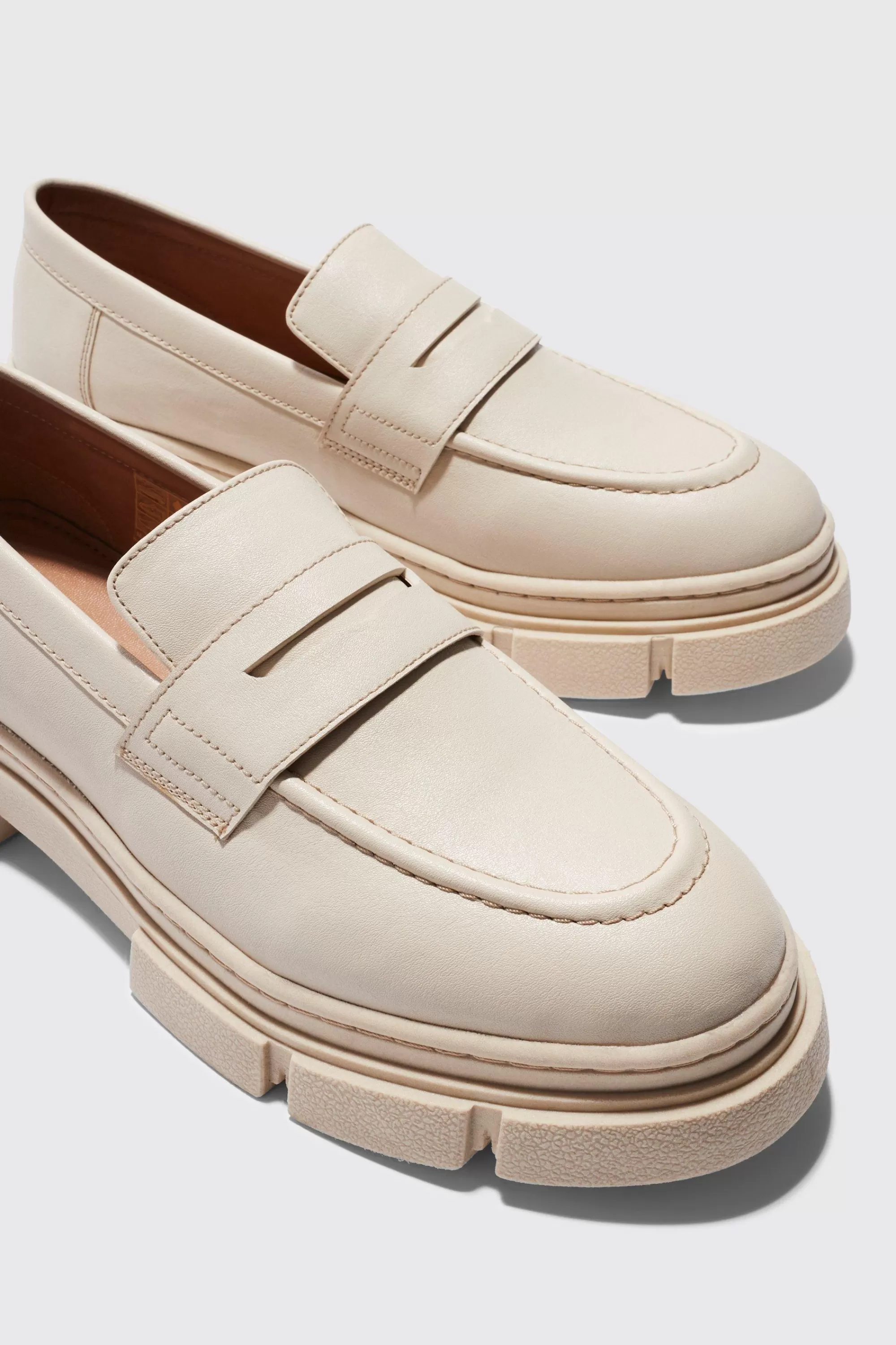 boohooMAN Track Sole Loafer | UK