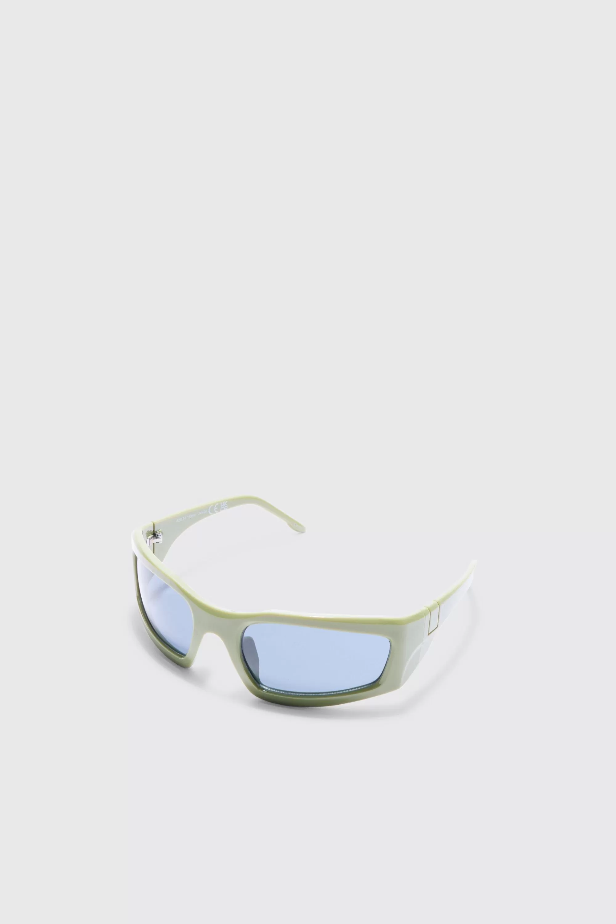 boohooMAN Wrap Sunglasses In | UK