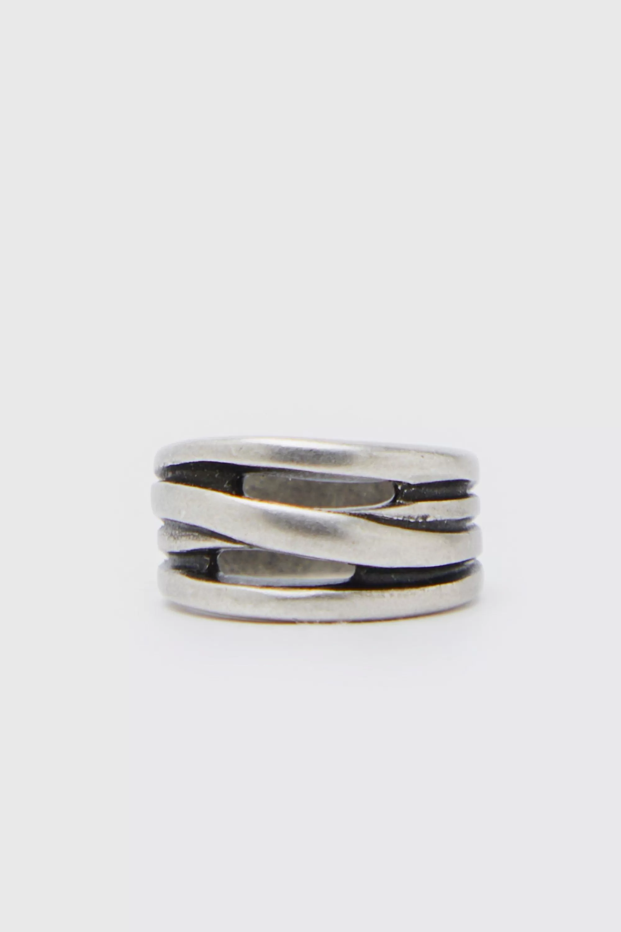 boohooMAN Wrapped Ring | UK