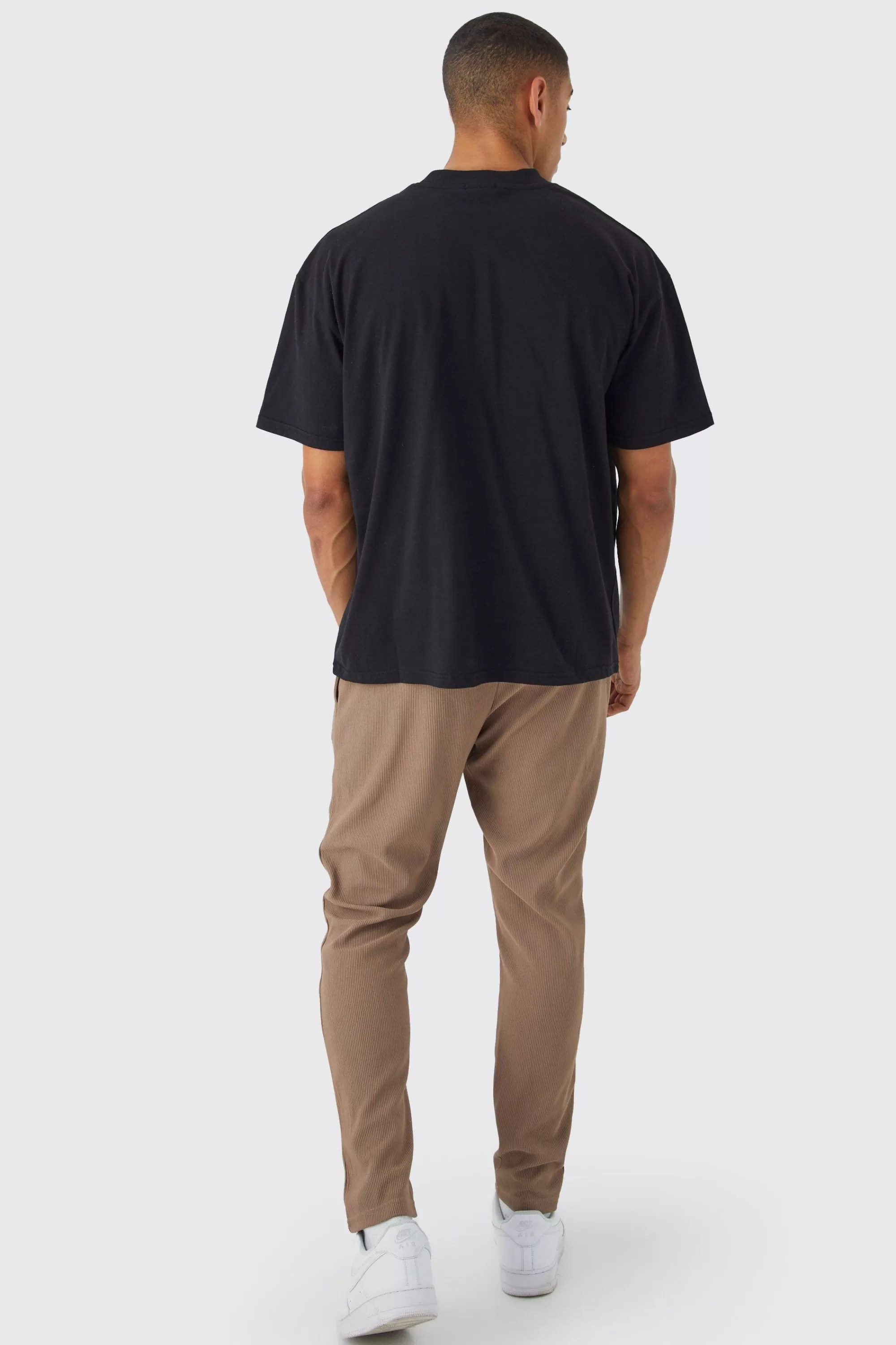 boohooMAN 2 Pack Oversized Heavy Weight T-shirt | UK black Store