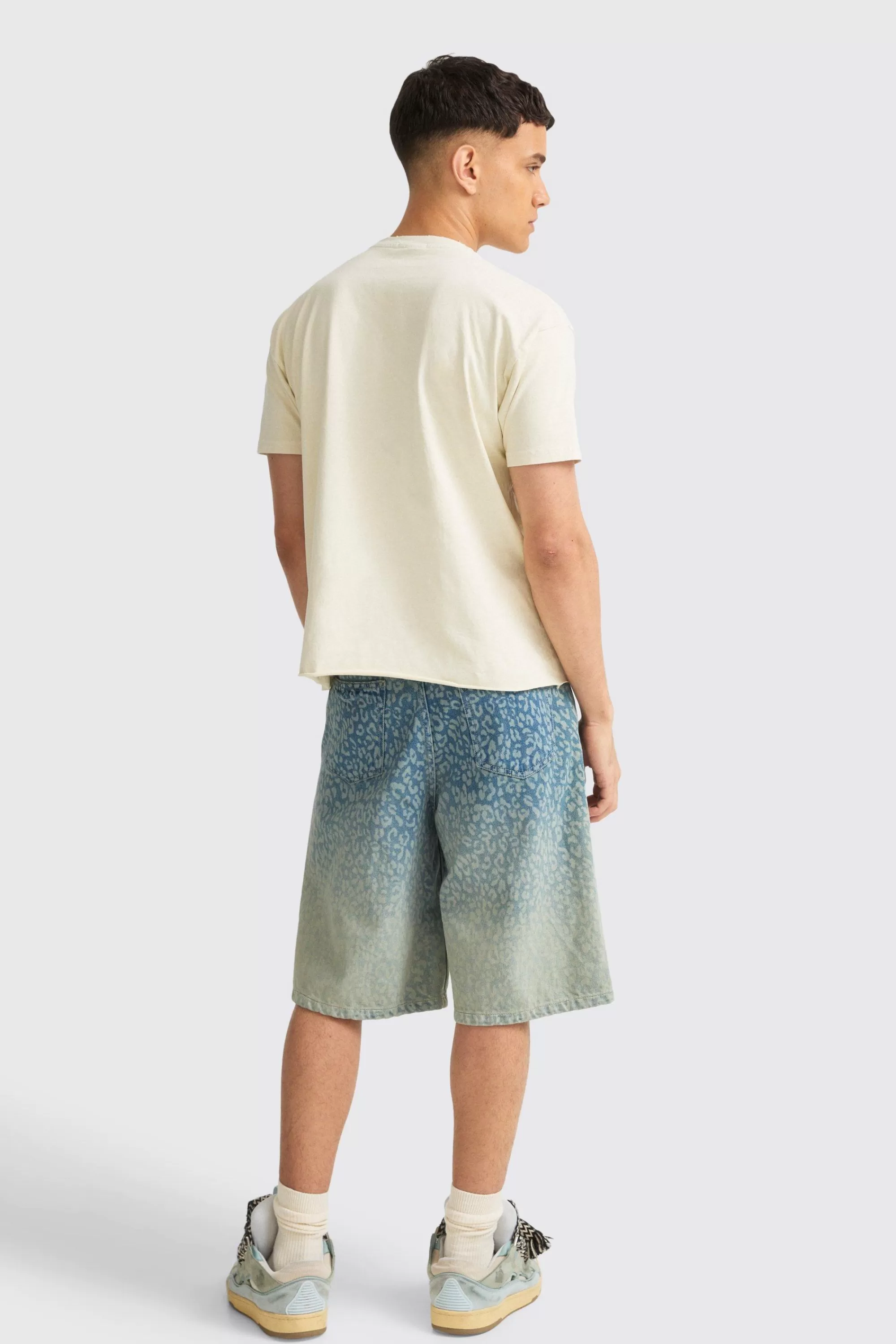 boohooMAN Boxy Talk Pride To Me Distressed T-shirt | UK stone Cheap