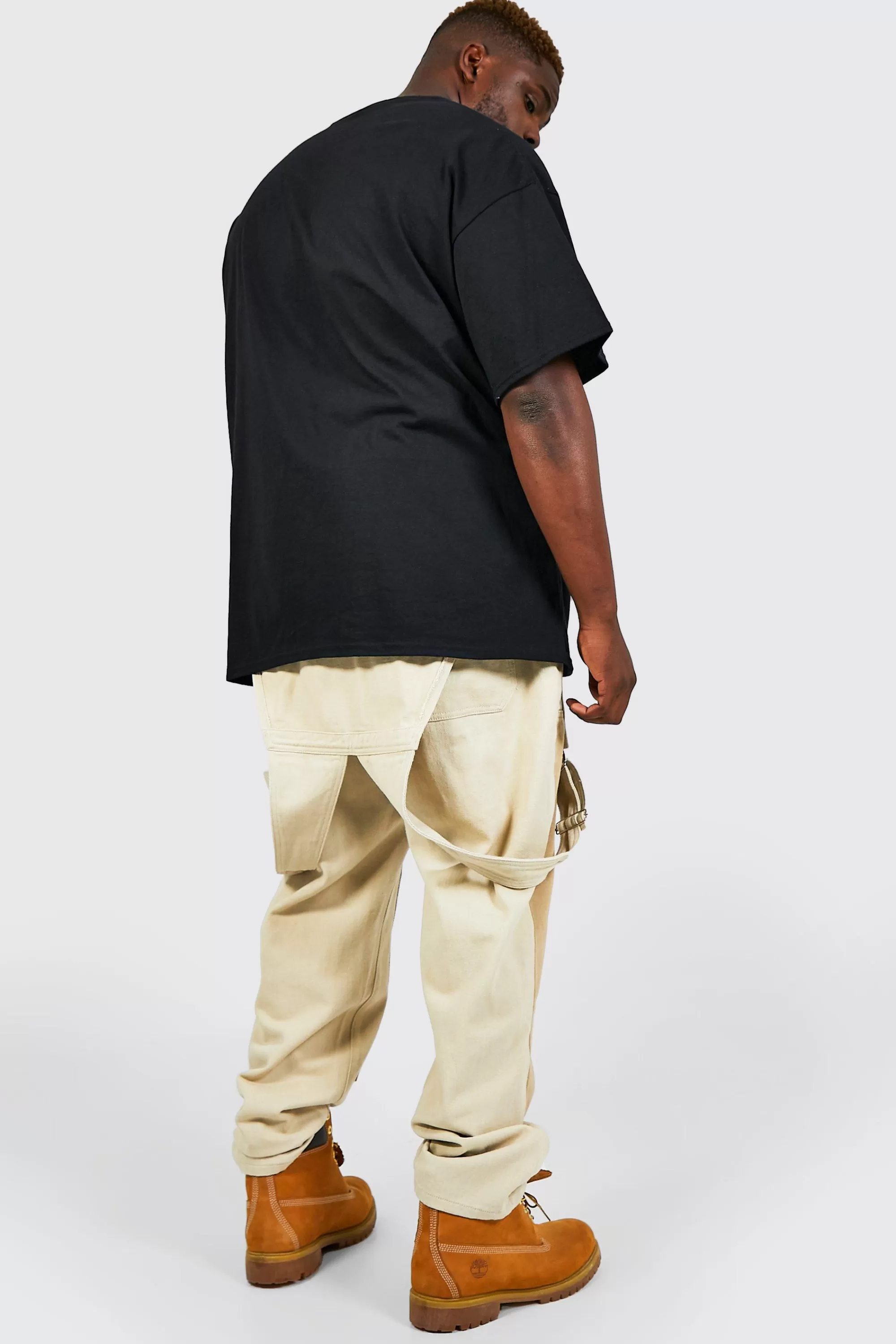 boohooMAN Plus Vintage Tupac Life License T-shirt | UK black Shop