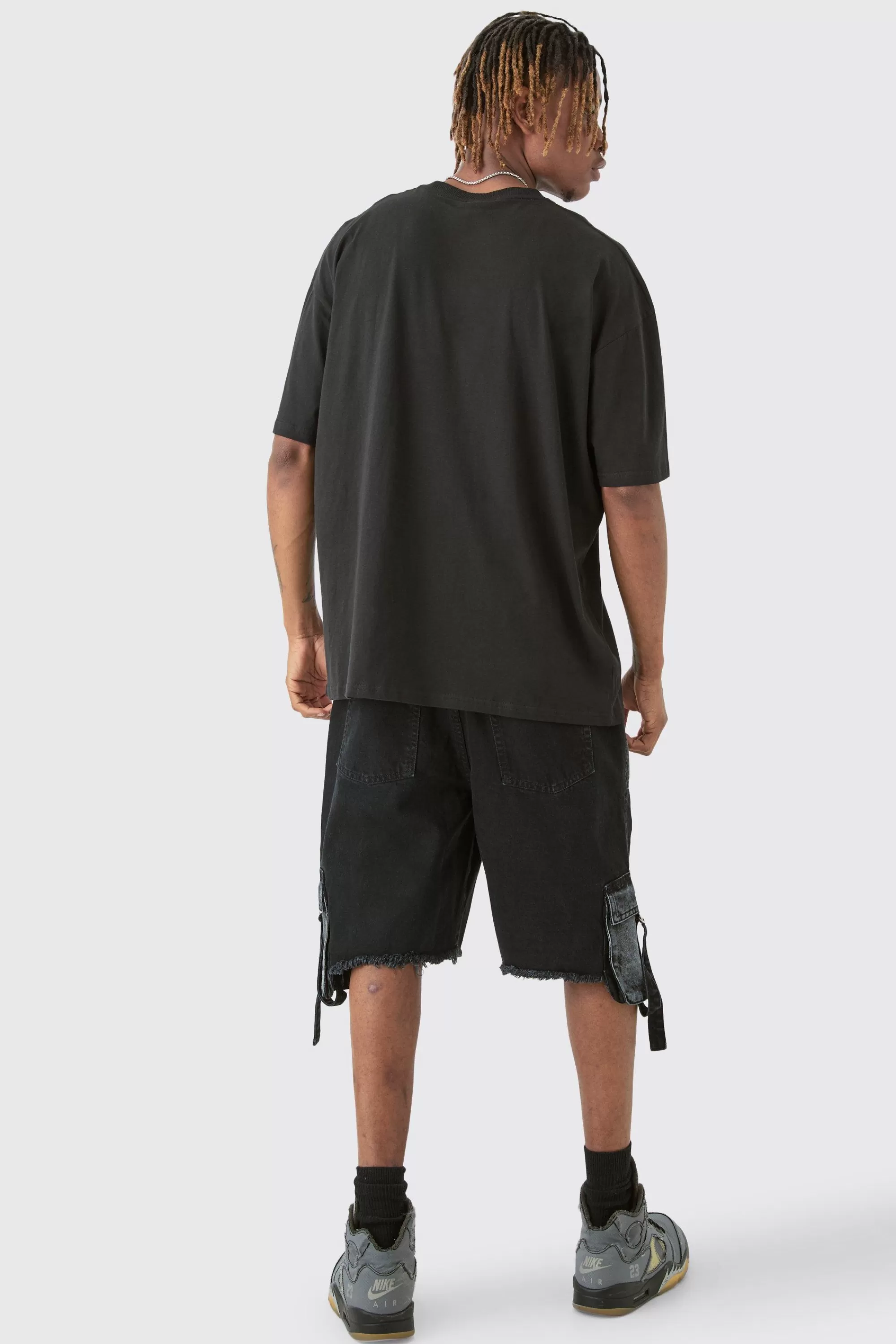 boohooMAN Tall Brooklyn T-shirt In | UK black Cheap