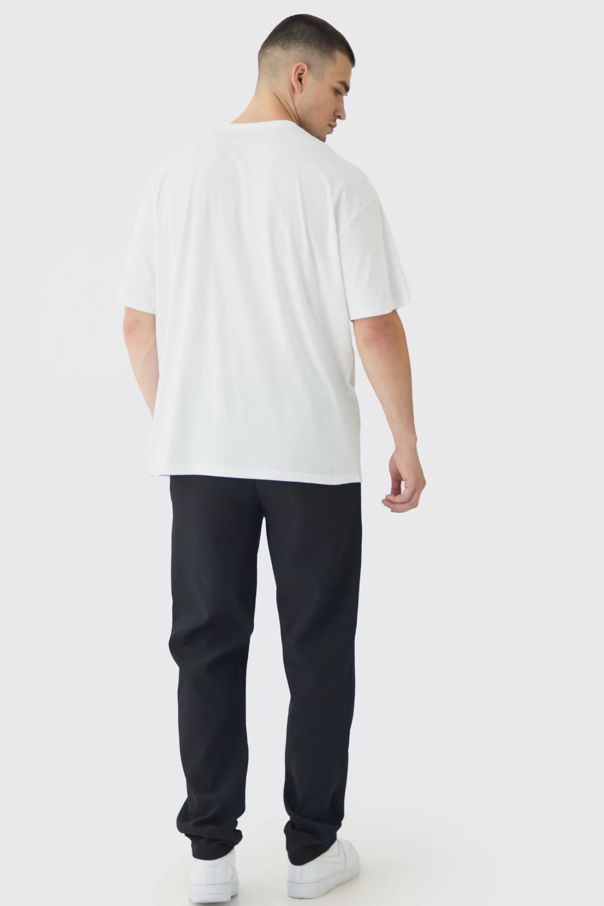 boohooMAN Tall Homme Western Oversized T-Shirt | UK white Discount