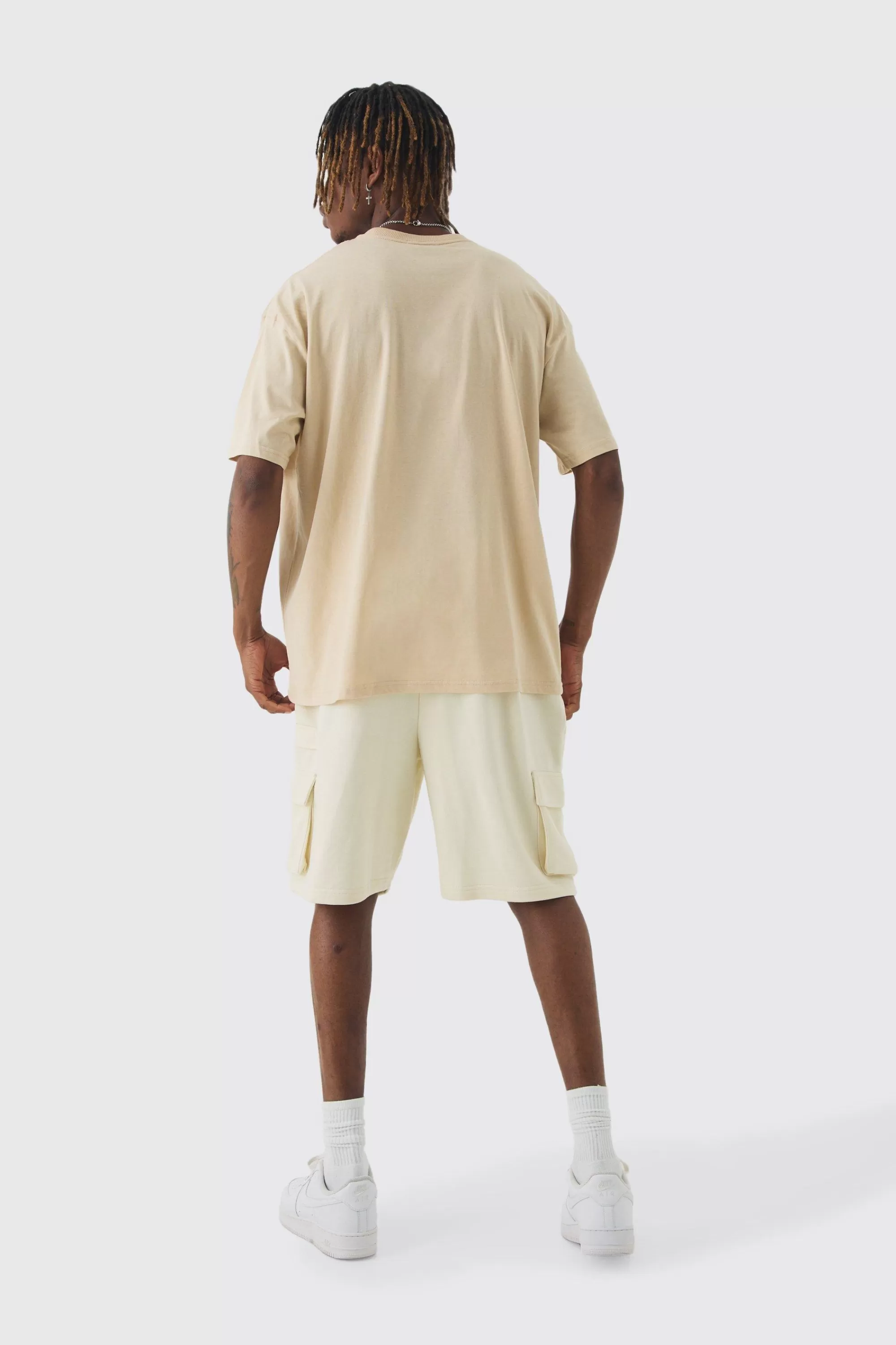 boohooMAN Tall Oversized Official Man Floral Print T-shirt | UK sand Discount