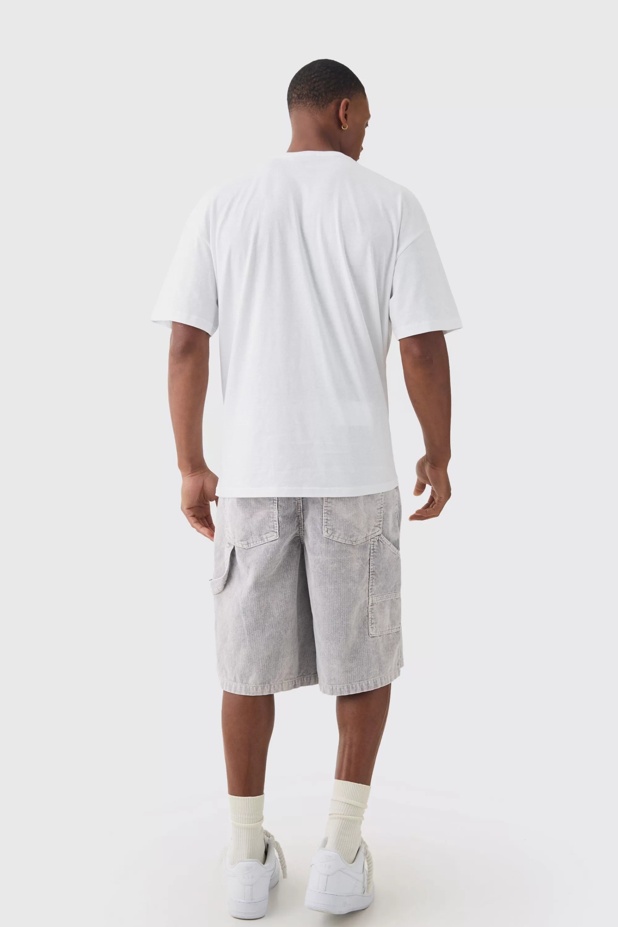 boohooMAN Vintage Official Car Graphic T-shirt | UK white Discount